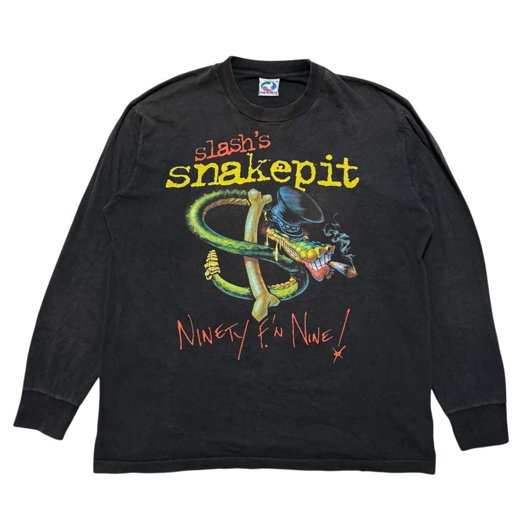 Liquid Blue VTG 90's Brockum Slash Conart Band Tour Long Sleeve T-Shirt Size US XL / EU 56 / 4 - 1 Thumbnail