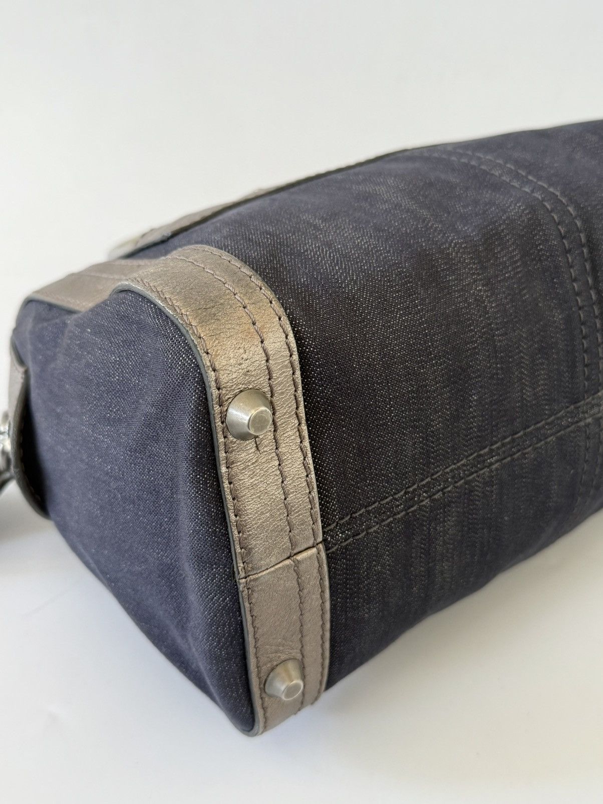 Chloe Chloe Denim Boston Bag Size ONE SIZE - 7 Thumbnail