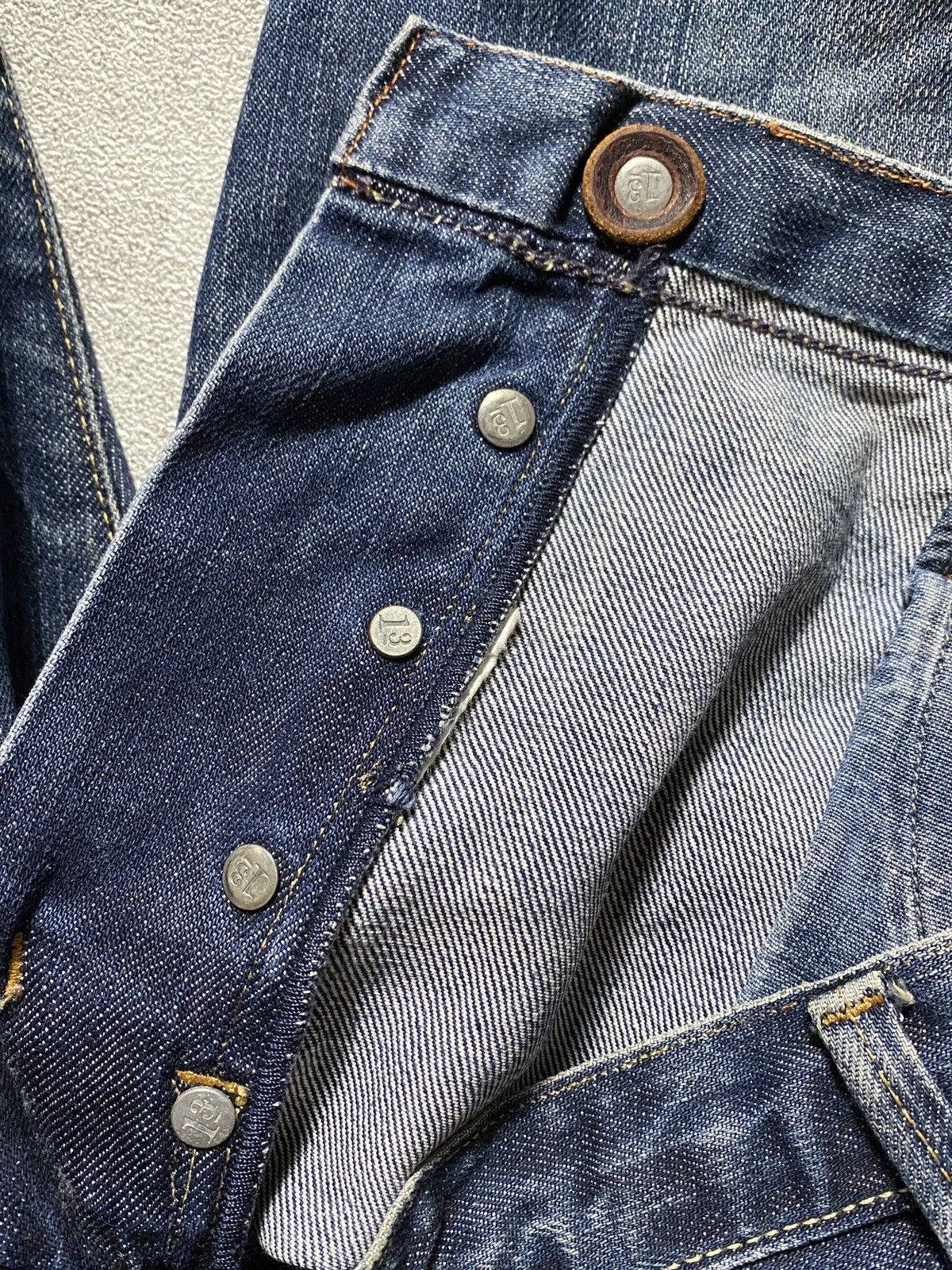 Polo Ralph Lauren 2000s Polo RL Ralph Lauren Distressed Low Bootcut Jeans Size US 34 / EU 50 - 9 Thumbnail