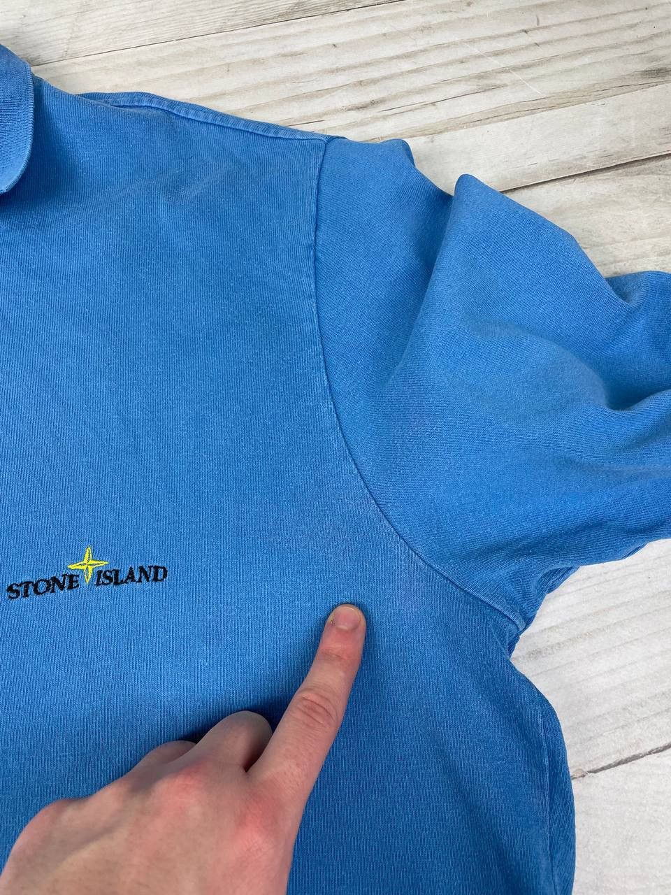 Stone Island Vintage Stone Island Polo Shirt 2004 Size US L / EU 52-54 / 3 - 9 Thumbnail