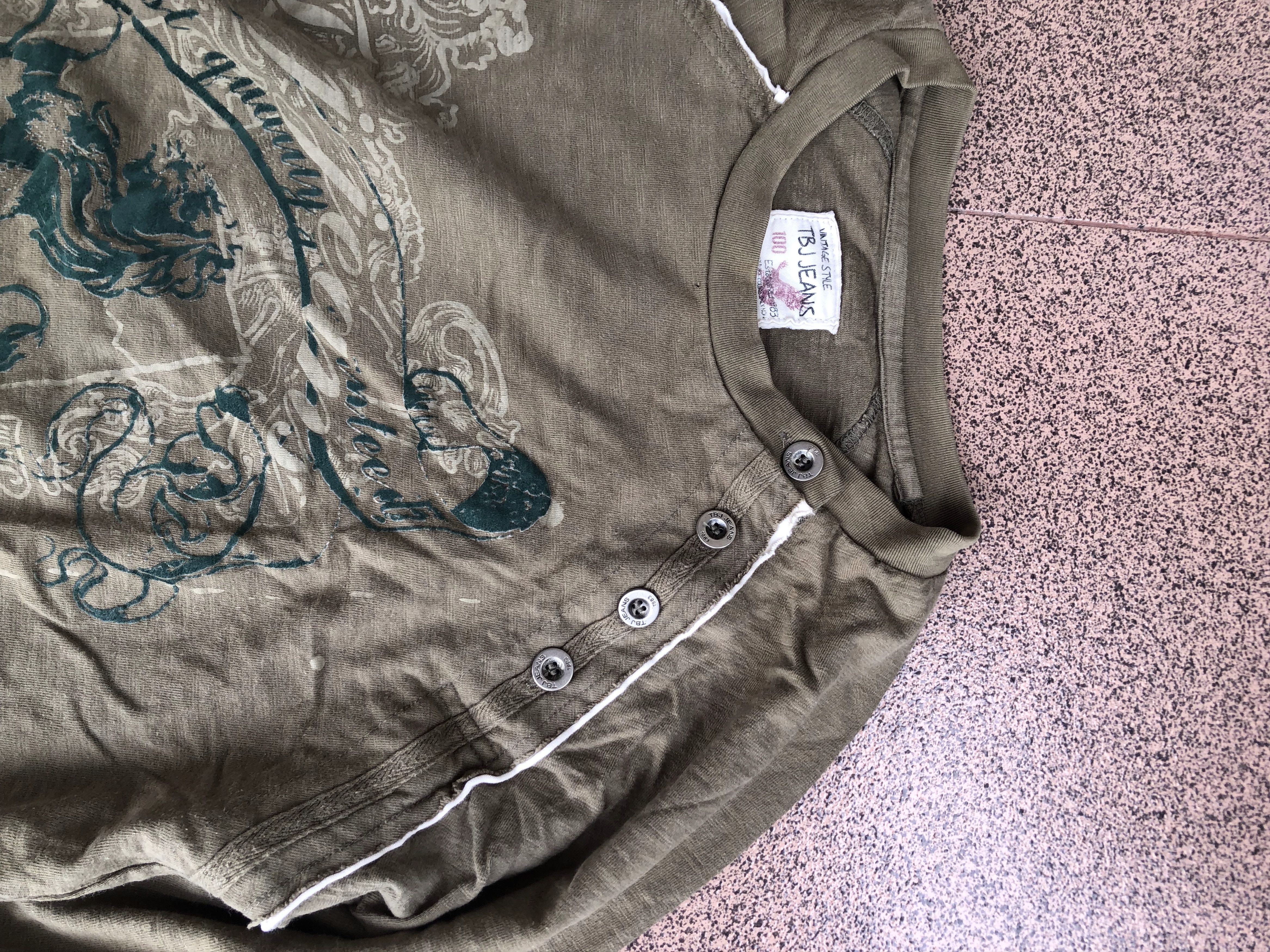 If Six Was Nine 2000s Double Layer Tbj Asymmetrical Vkei Style Y2k Size US M / EU 48-50 / 2 - 5 Thumbnail
