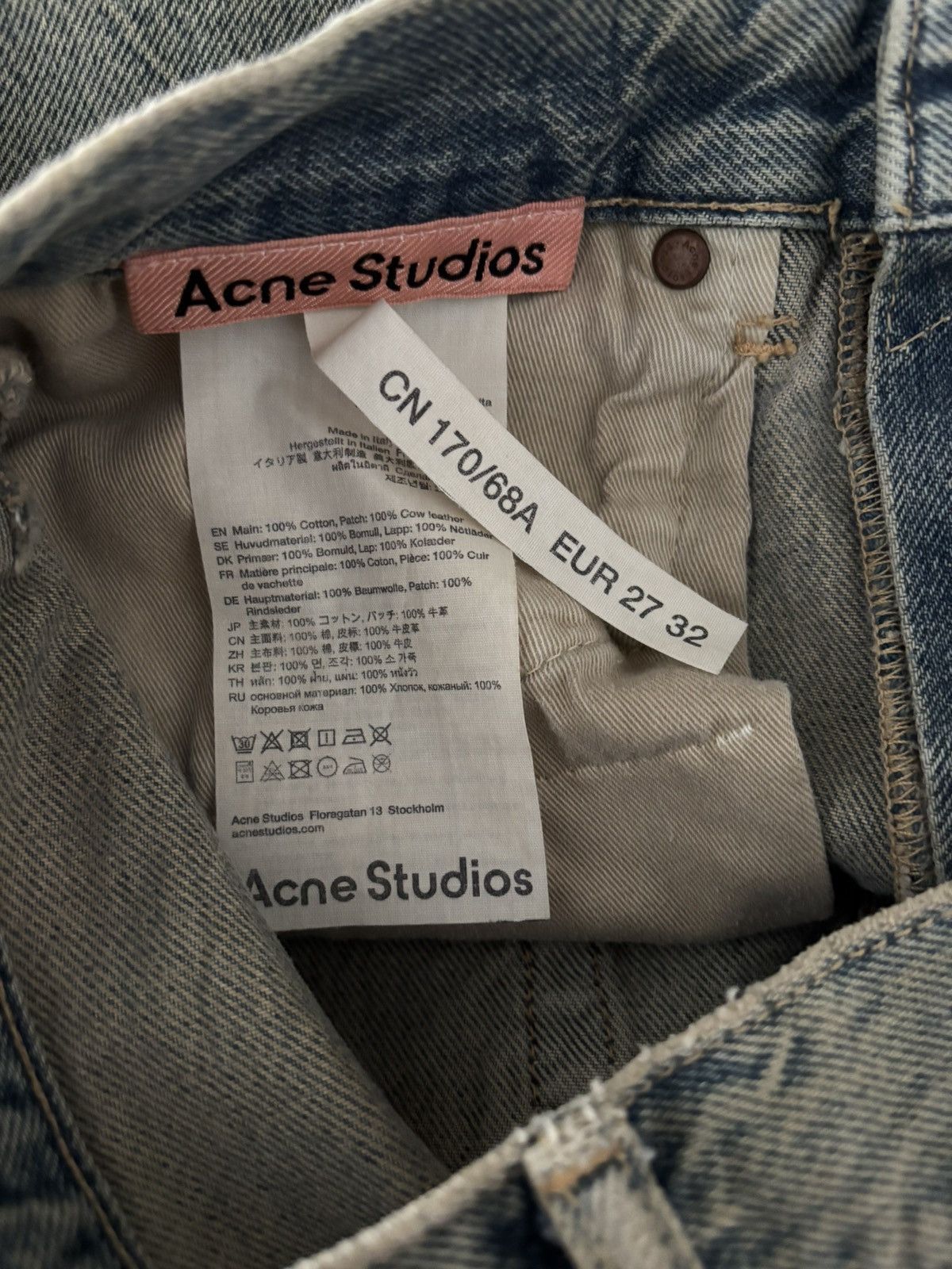 Acne Studios Acne Studios 2021f Delta Size US 29 - 7 Thumbnail