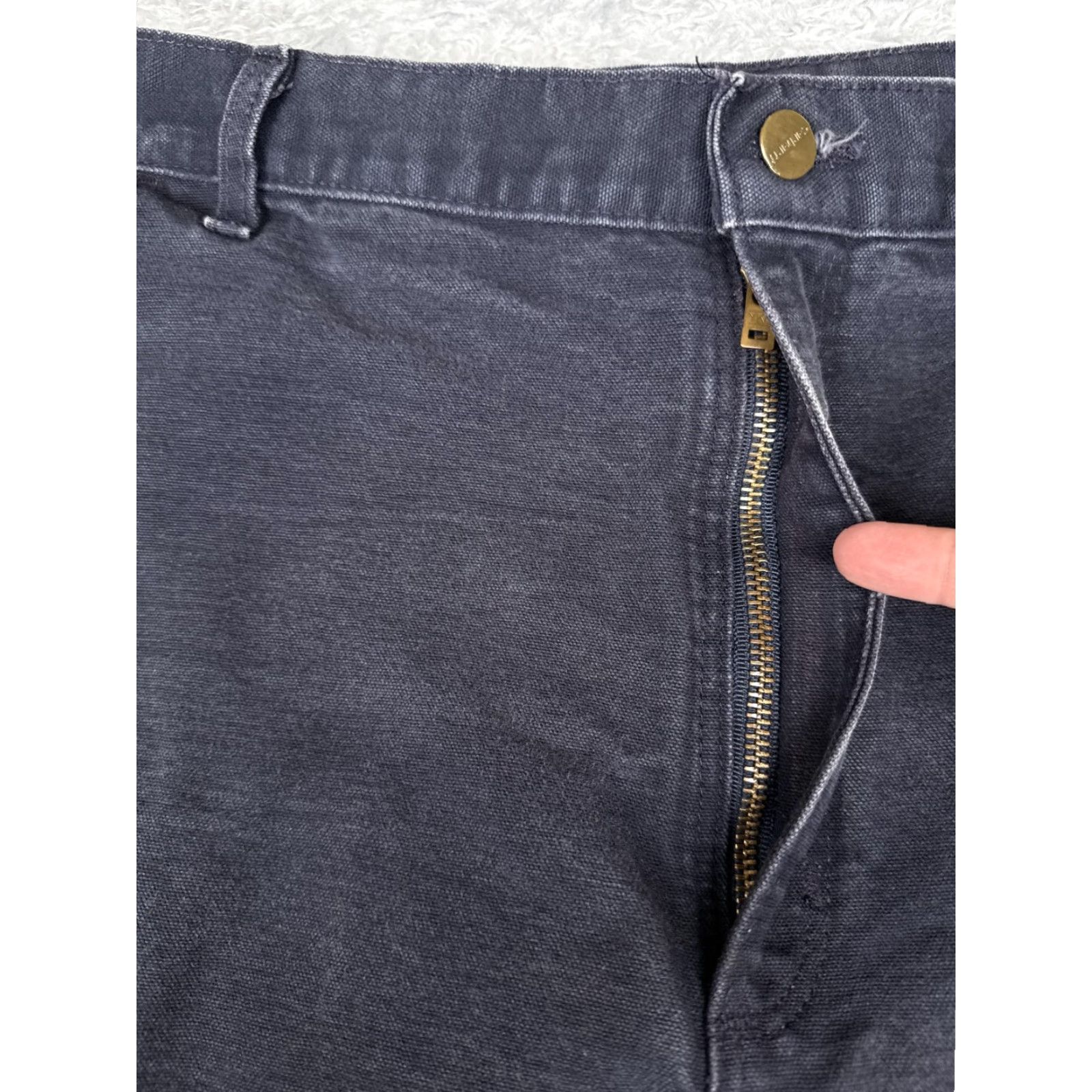 Carhartt Carhartt Pants Mens 40x32 Blue B11 Canvas Dungaree Carpenter Workwear Utility Size US 40 / EU 56 - 5 Thumbnail