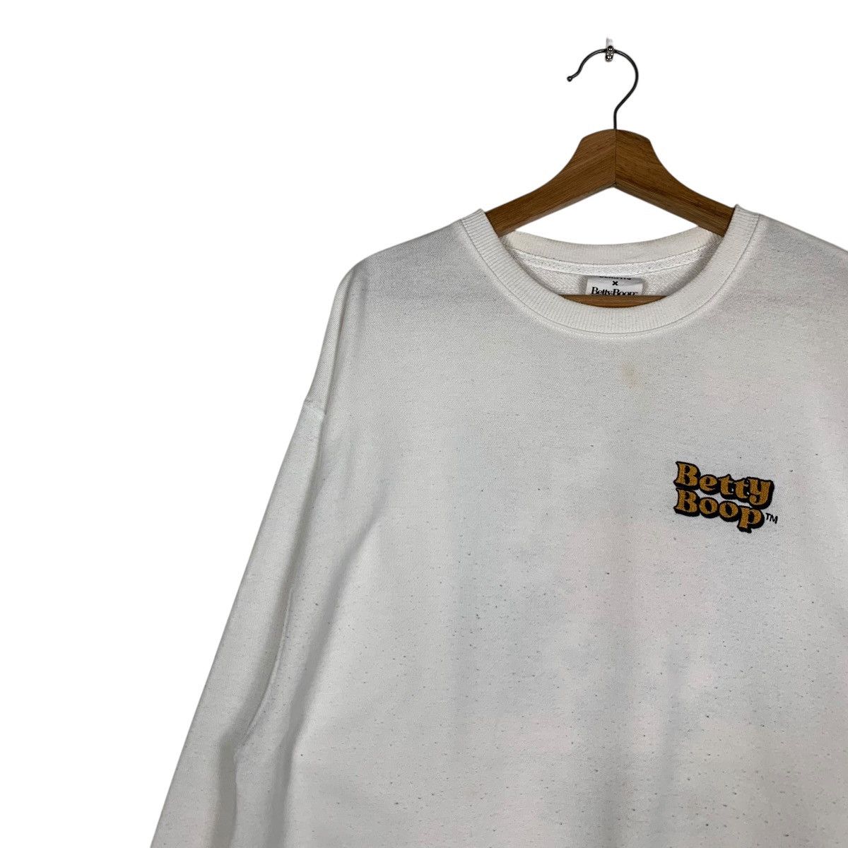 Japanese Brand BETTY BOOP X DENIFITS Graphics Printed Sweatshirt #1515-C68 Size US L / EU 52-54 / 3 - 8 Thumbnail