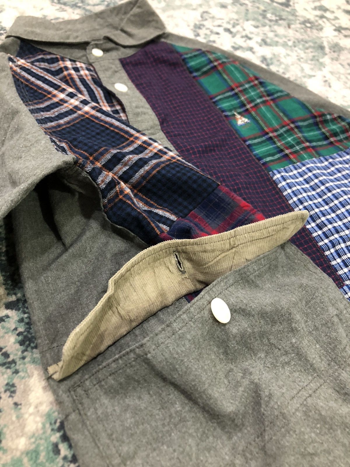 go slow caravan FW2020 ' Go Slow Caravan ' 5 Cut Layered Double Big Pocket Size US L / EU 52-54 / 3 - 9 Thumbnail
