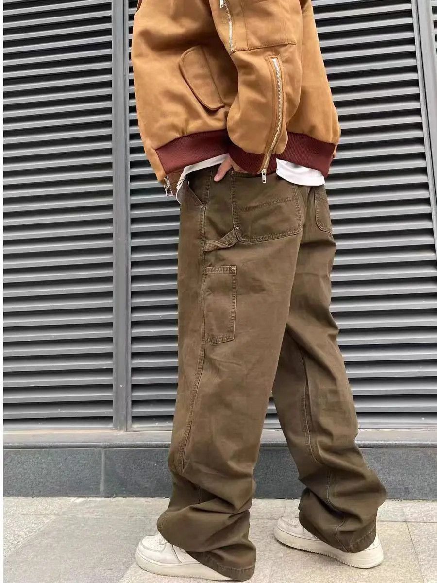Japanese Brand × Jean Street Hip Hop Vintage Loose Casual Pants Size US 28 / EU 44 - 3 Thumbnail