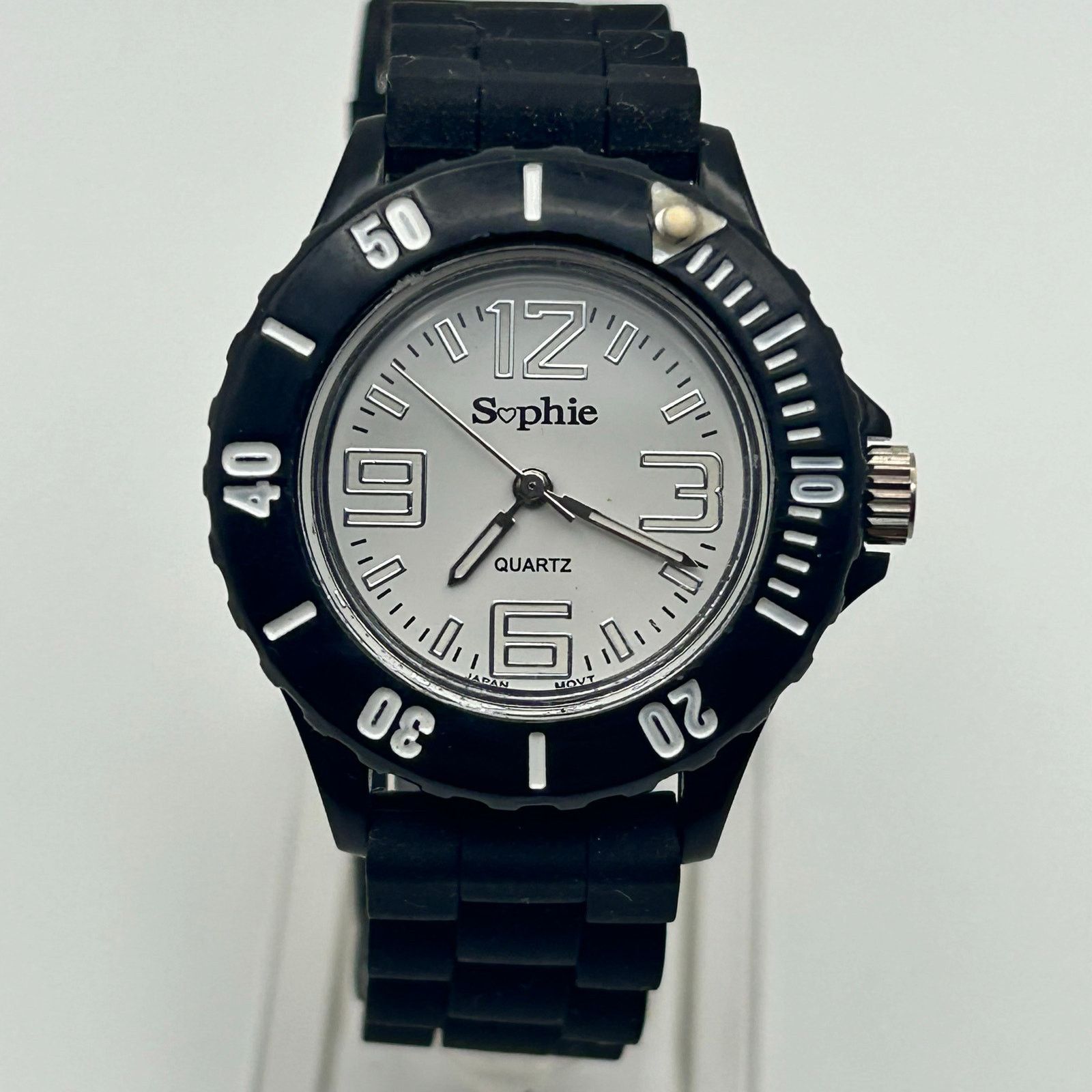 Other Sophie White Dial Women’s Quartz Watch, Black 35mm Working Size ONE SIZE - 1 Thumbnail