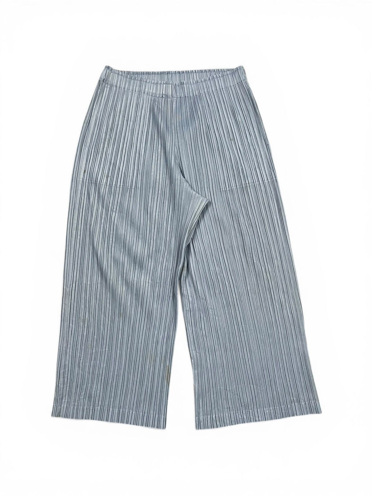 Issey Miyake Pleats Please Issey Miyake Cropped Pants Size 26" / US 2 / IT 38 - 1 Thumbnail