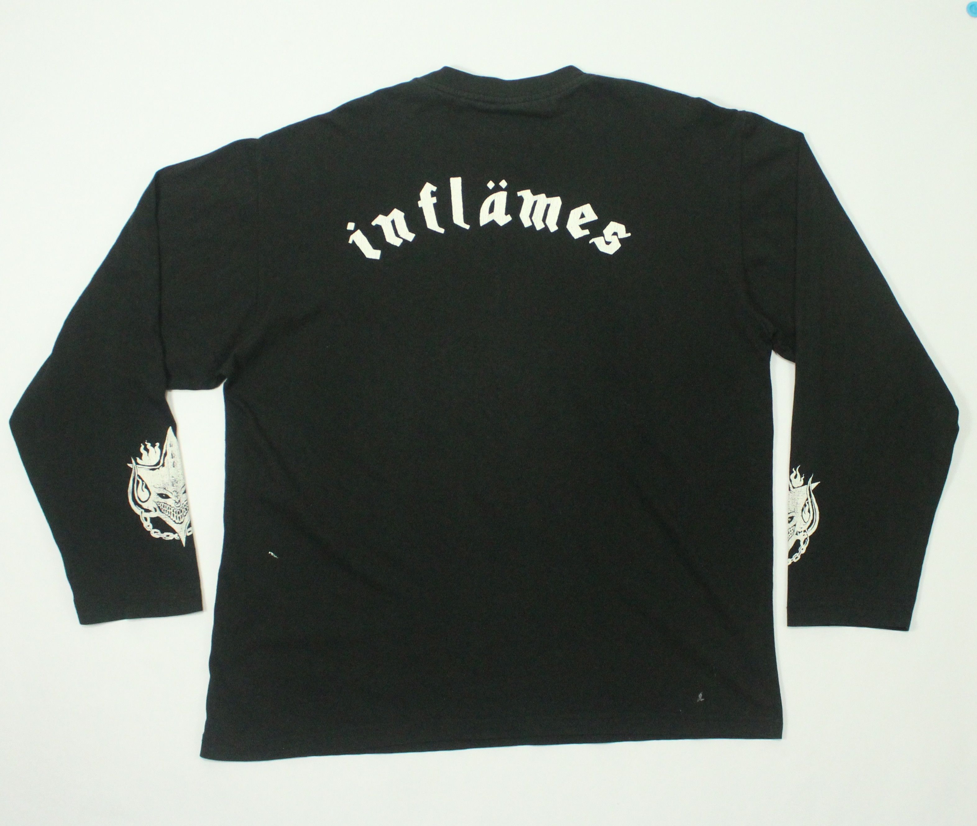 Band Tees Vintage IN FLAMES Shirt Metal Band Jesterhead Size US XL / EU 56 / 4 - 10 Thumbnail