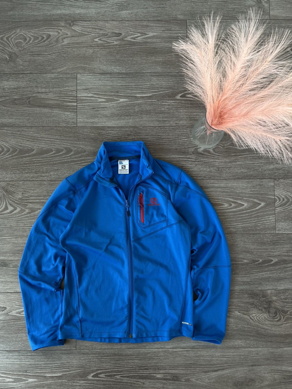 Salomon Salomon Advanced Skin Warm Zip Chest Pocket Sweatshirt Size US S / EU 44-46 / 1 - 1 Thumbnail