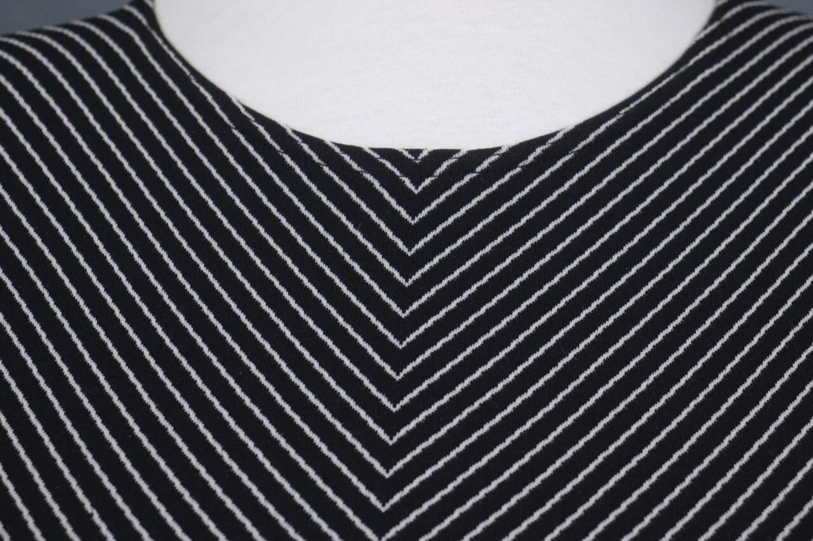 The Unbranded Brand Bodysuit Black Striped Nylon Tummy Control Size S Size ONE SIZE - 5 Thumbnail