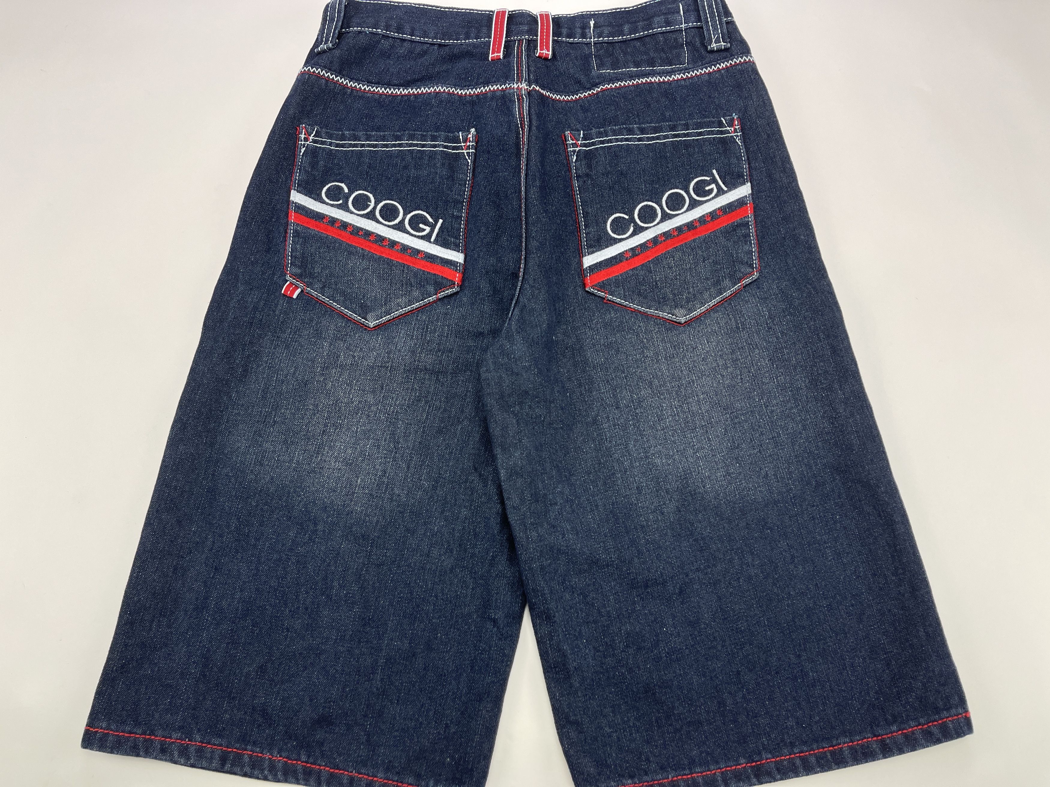 Coogi Coogi jeans shorts, vintage 90s hip hop 1990s skater Y2K 28 Size US 28 / EU 44 - 1 Thumbnail