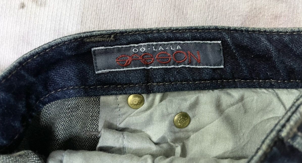 Japanese Brand × Vintage Flared Japan Jeans Oh La La Sasson Wideleg Size US 32 / EU 48 - 19 Thumbnail