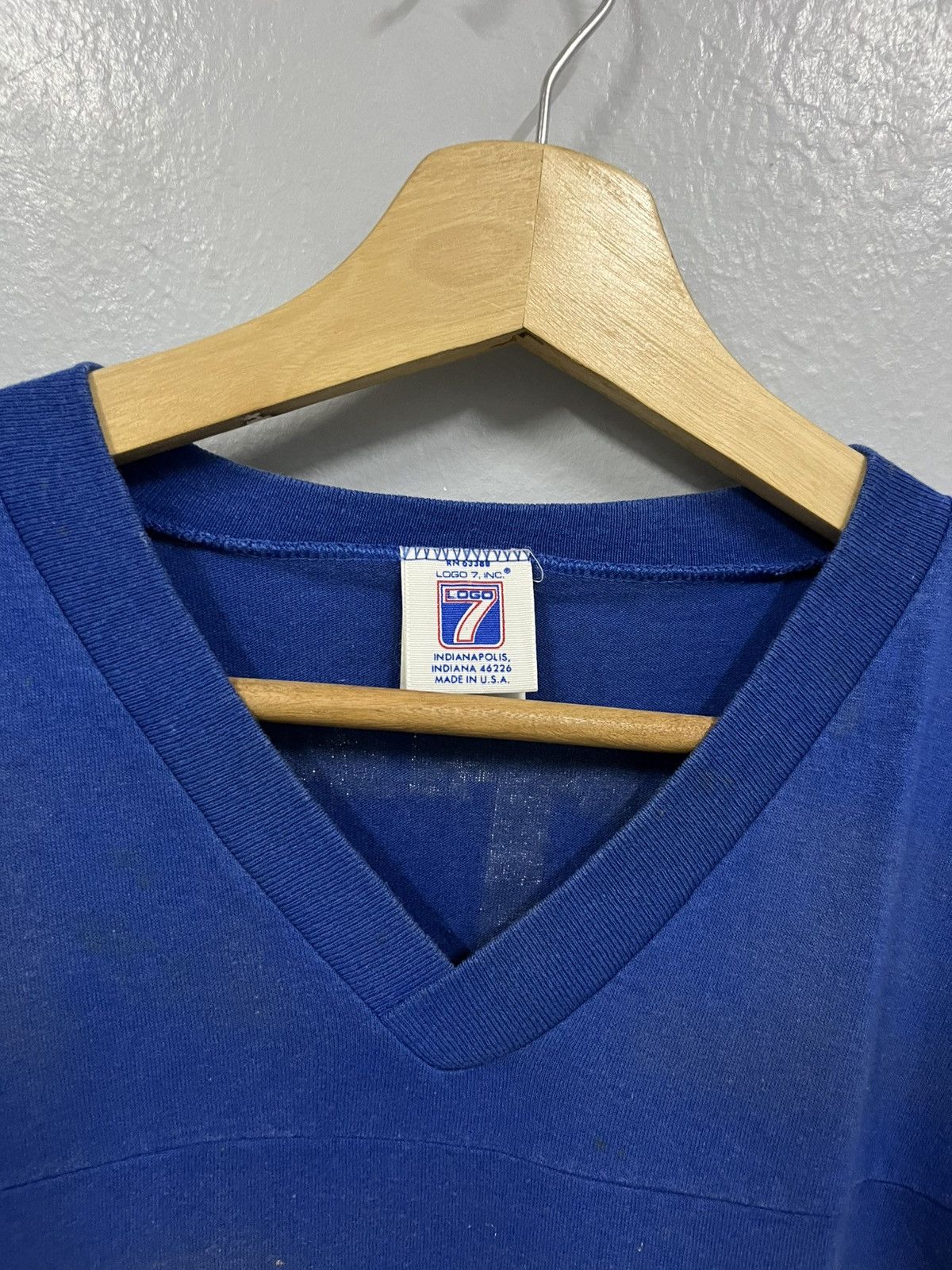 Vintage Vintage Logo 7 Los Angeles Rams Jerome Bettis Tee Size US L / EU 52-54 / 3 - 8 Thumbnail