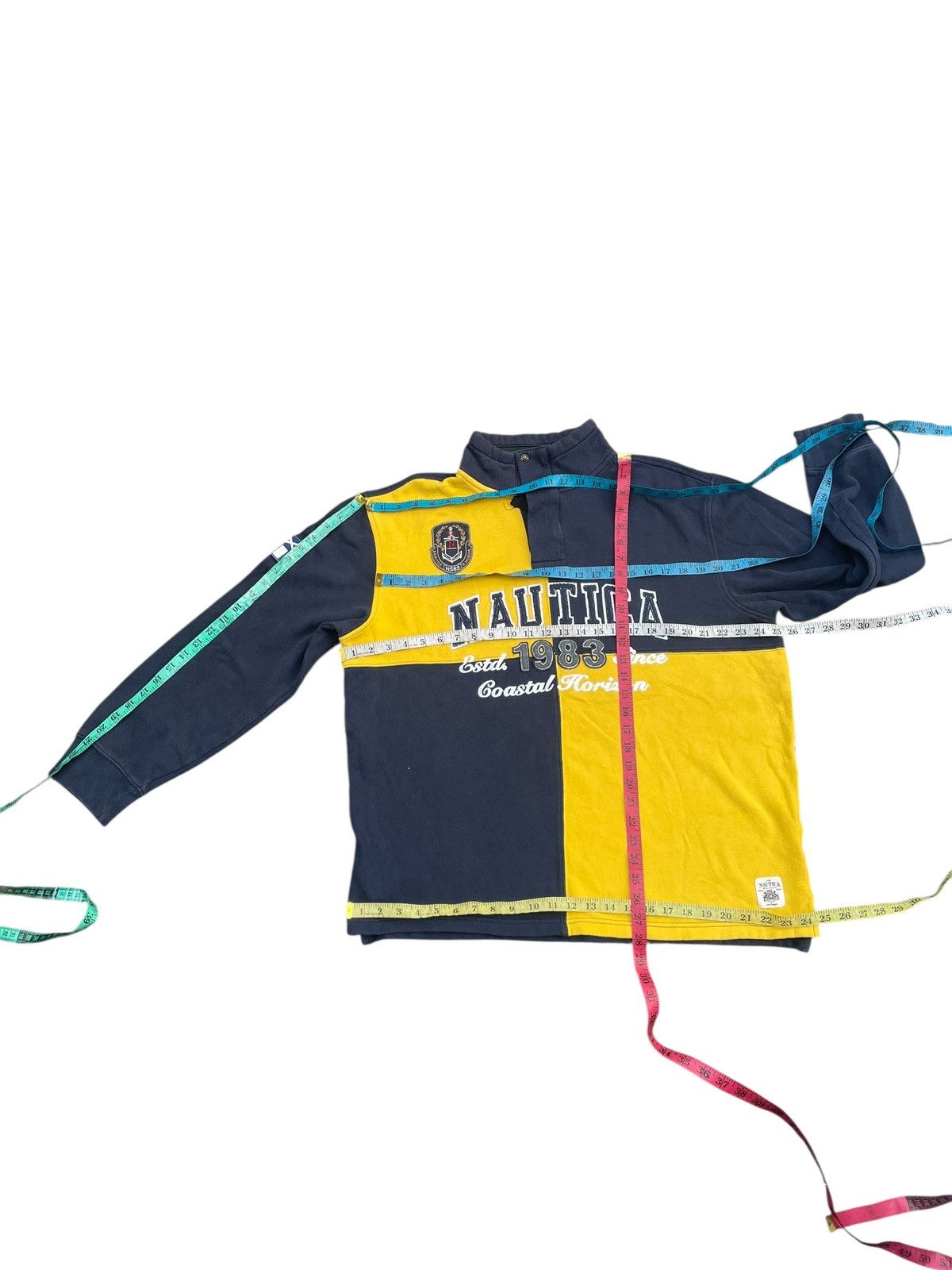 Nautica Nautica Zipper Collar Sweatshirt Size US XL / EU 56 / 4 - 10 Thumbnail