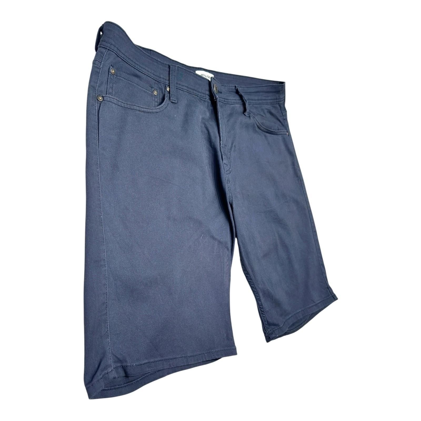 Jack & Jones Jack & Jones Shorts Men's Uk Size 2XL Blue Regular Fit Size US 40 / EU 56 - 5 Thumbnail
