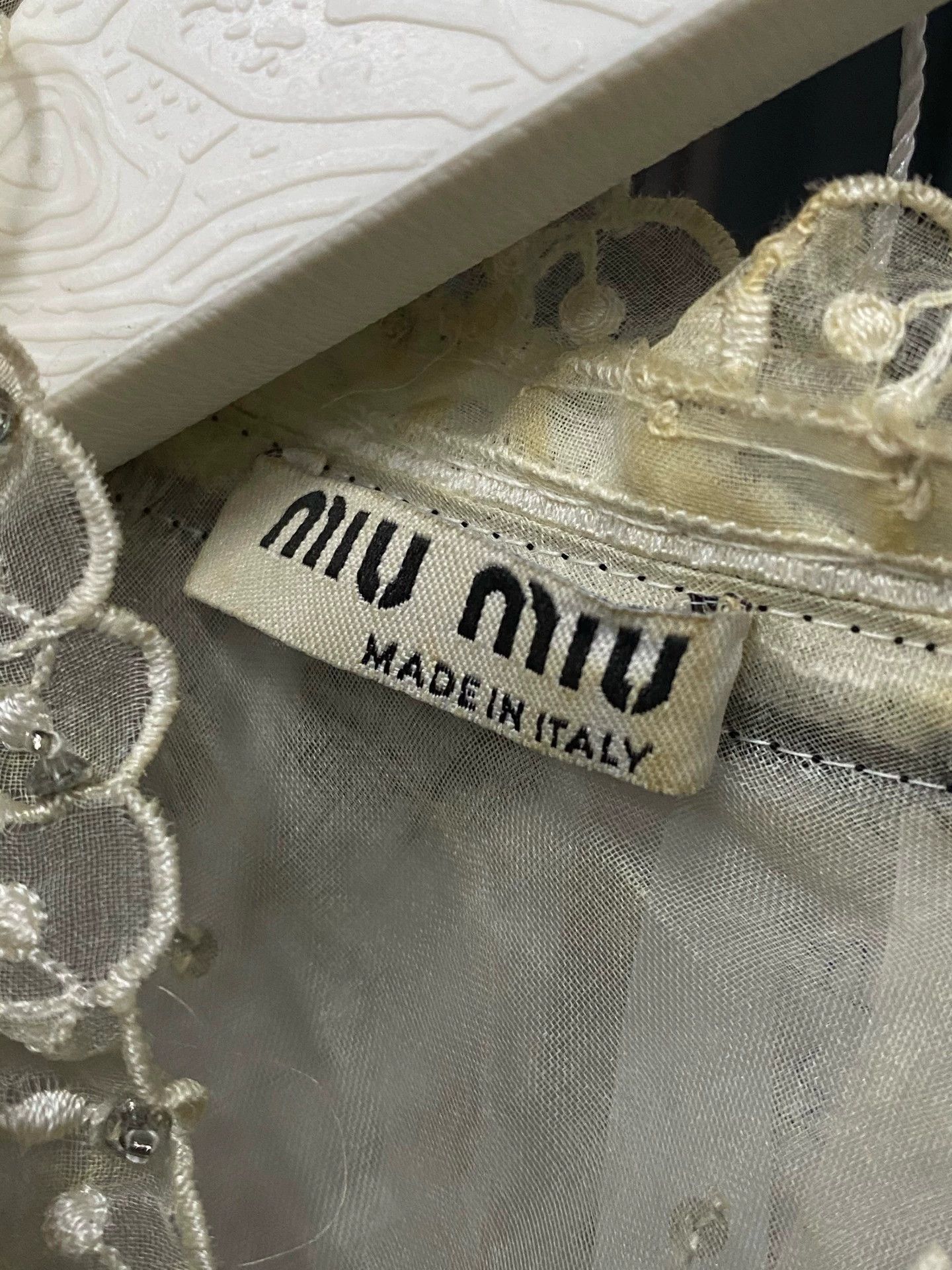 Miu Miu MIU MIU long sleeve top EU 38 Size S / US 4 / IT 40 - 6 Thumbnail
