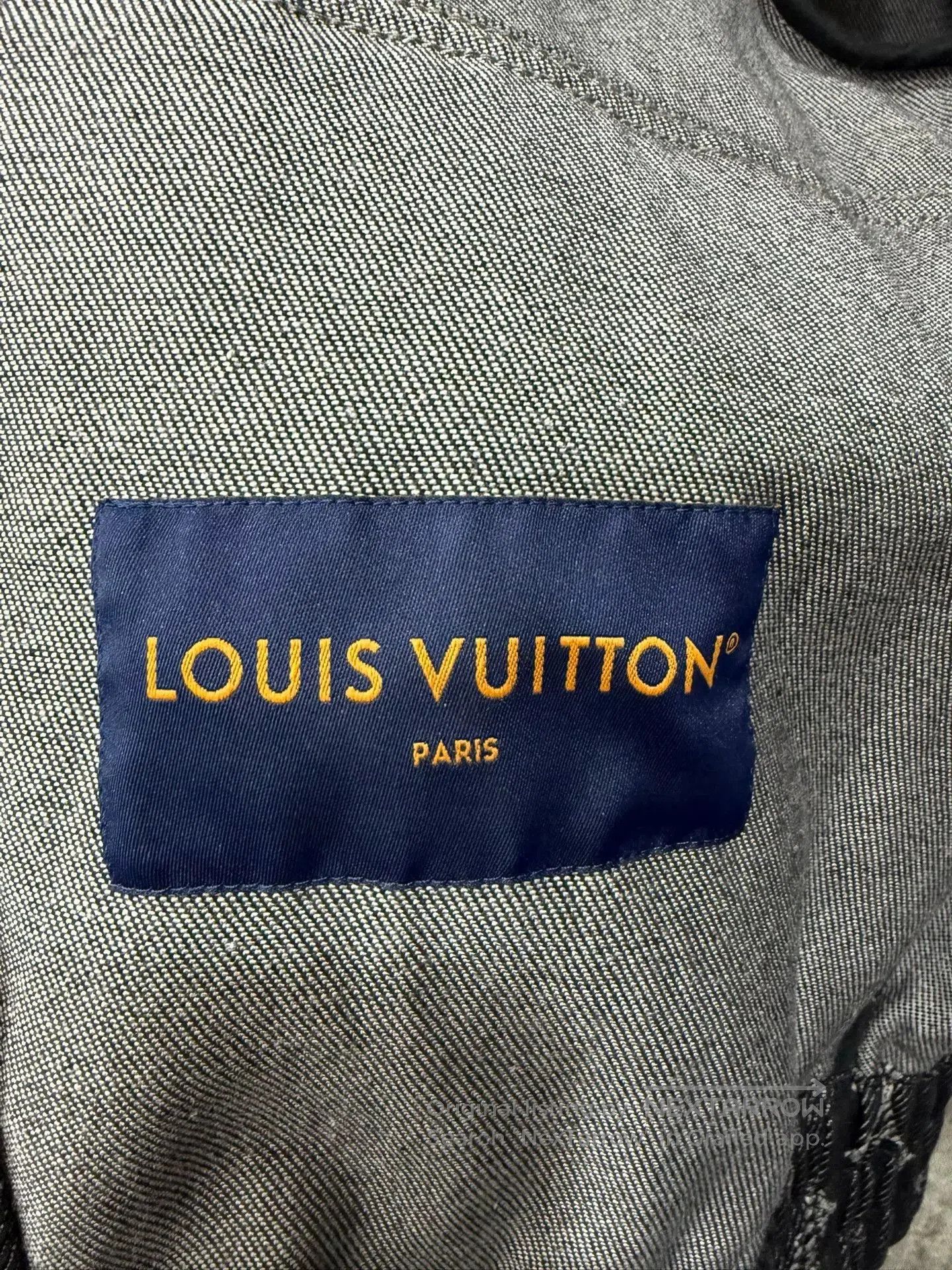 Louis Vuitton Louis Vuitton Black Denim Jacket. Size US M / EU 48-50 / 2 - 9 Thumbnail