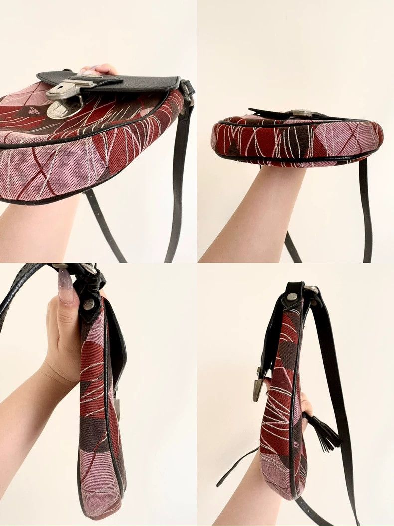 Vivienne Westwood Vivienne Westwood size os Saturn pink diamond saddle bag cr Size ONE SIZE - 9 Thumbnail