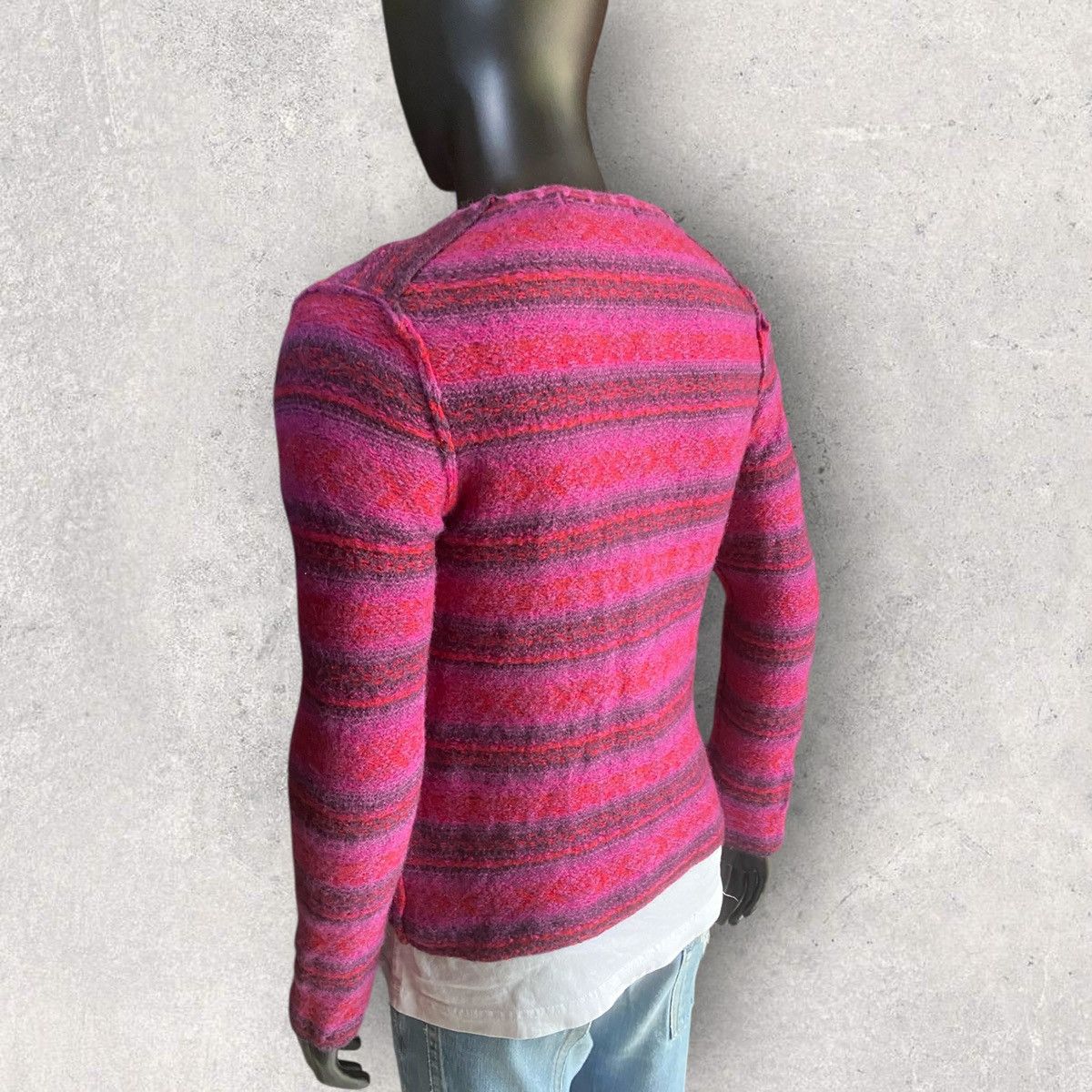Comme des Garcons Homme Plus Vintage AW99 Pink Cardigan Size US S / EU 44-46 / 1 - 5 Thumbnail