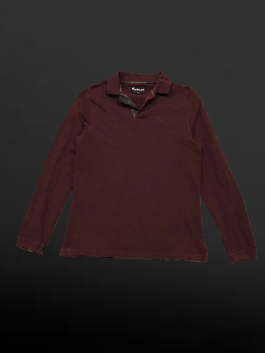 Barbour Brown Casual Barbour LONG SLEEVE Polo Logo Size US M / EU 48-50 / 2 - 1 Thumbnail
