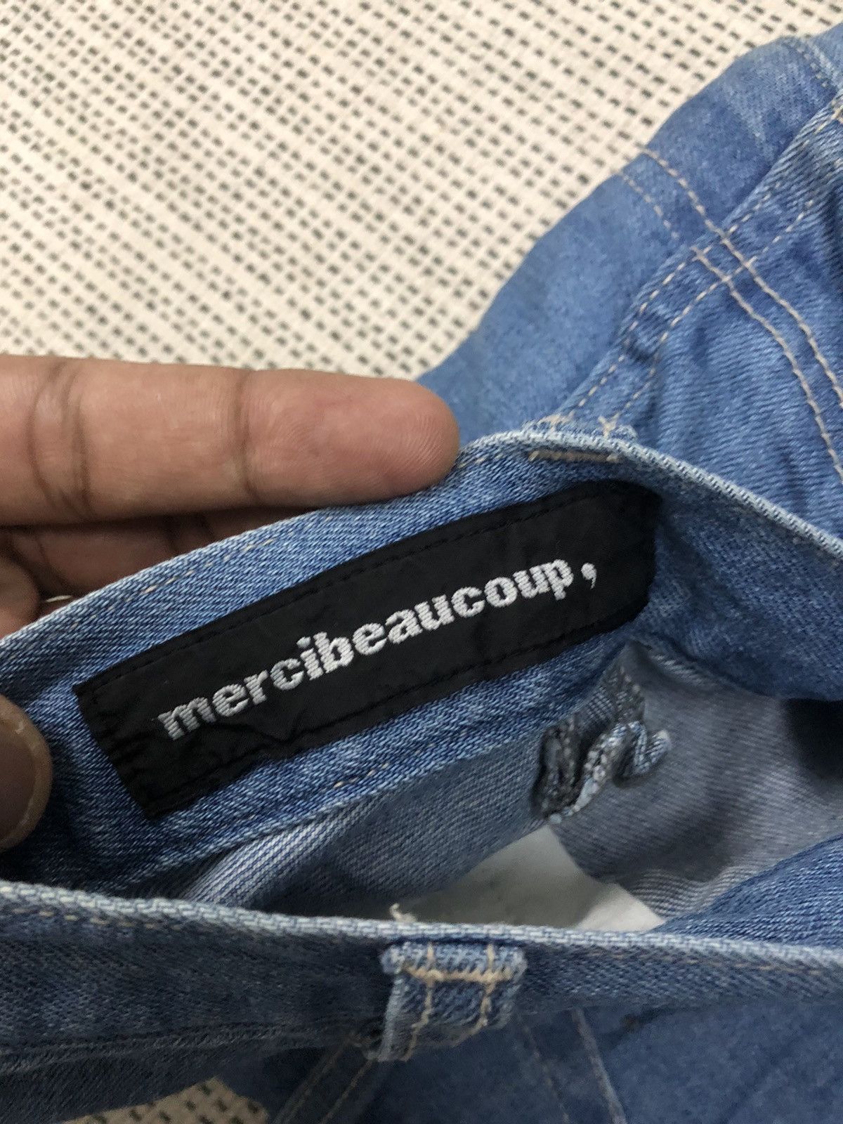 Issey Miyake × Japanese Brand × mercibeaucoup Mercibeaucoup Slim Straight Cut Denim w30 Size US 30 / EU 46 - 11 Thumbnail