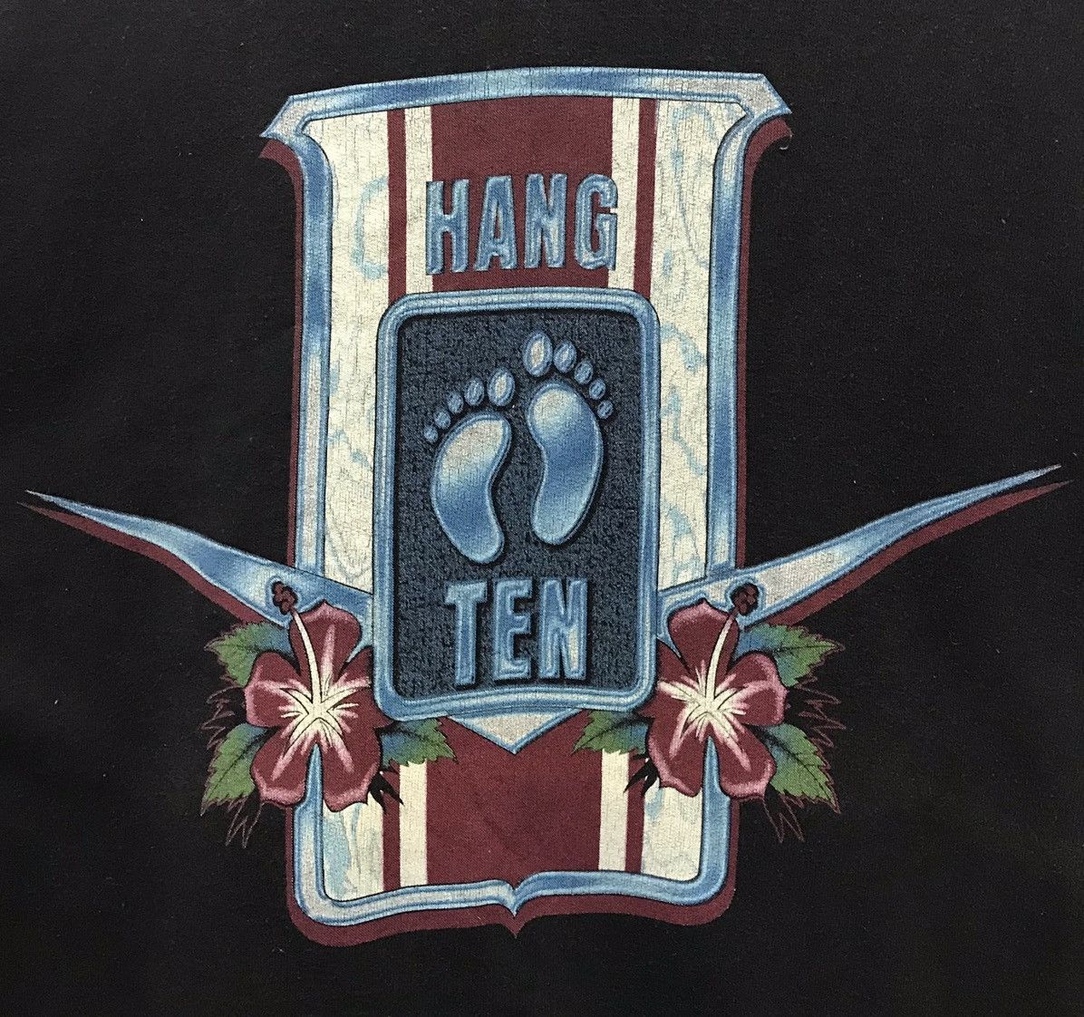 Hang Ten × Vintage Vintage Hang Ten Sweatshirt Size US L / EU 52-54 / 3 - 3 Thumbnail