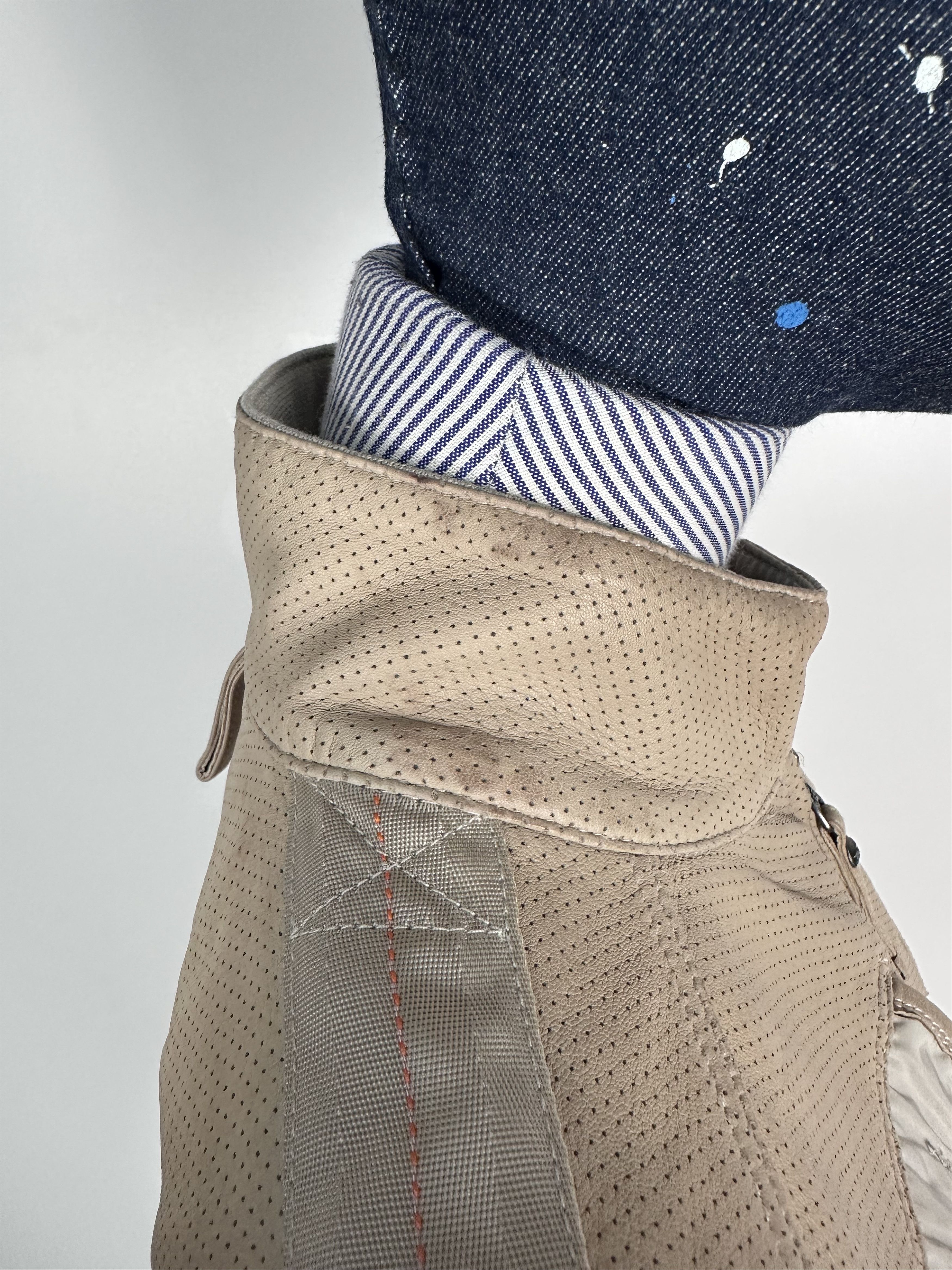 Parajumpers Parajumpers Special Edition Perforated Lamb Leather Hylon Size M / US 6-8 / IT 42-44 - 13 Thumbnail