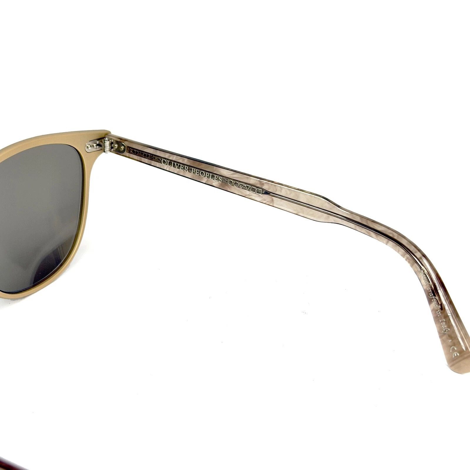 Oliver Peoples OLIVER PEOPLES OV1179S Sheldrake Metal Brown Sunglass 1179 Size ONE SIZE - 7 Thumbnail
