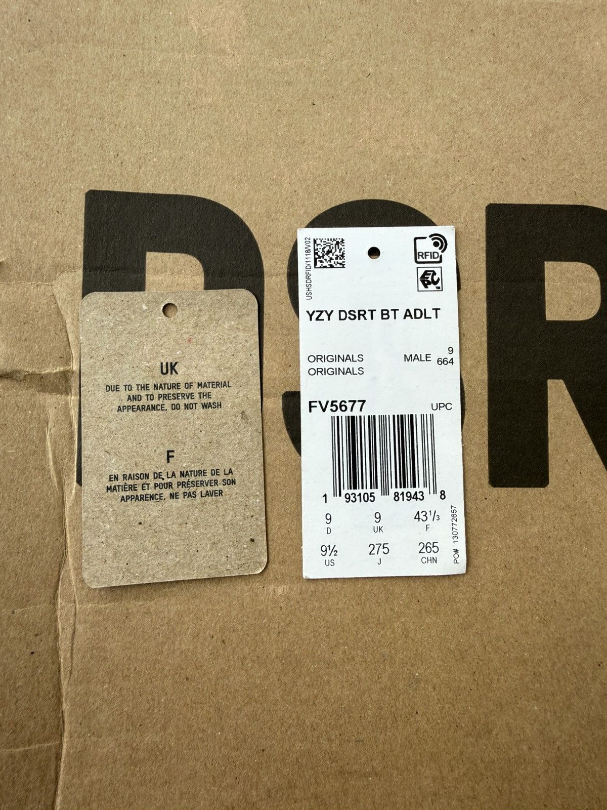 Yeezy Adidas yeezy desert boost Size US 9.5 / EU 42-43 - 10 Thumbnail