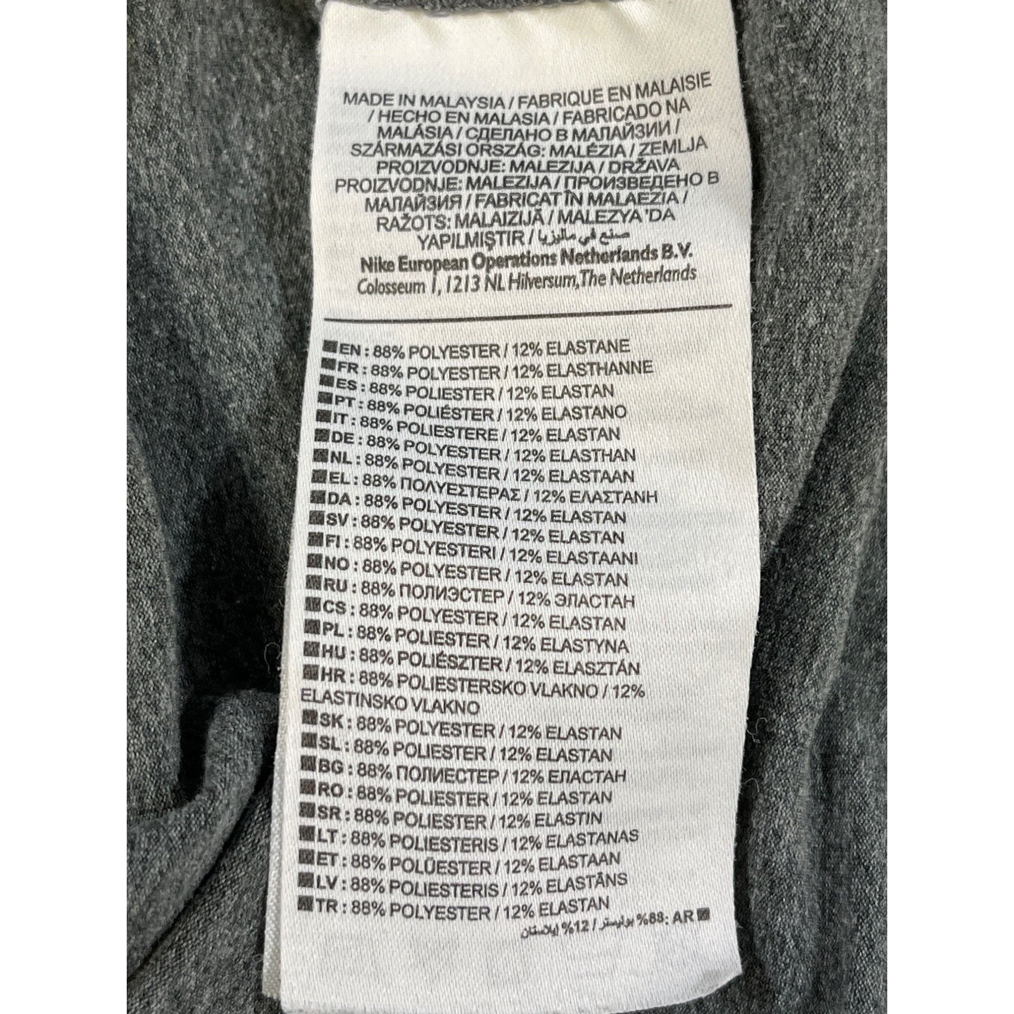 Nike Nike Dri-Fit Men's Grey Light Sweatshirt/Pullover Size XL SK Size US XL / EU 56 / 4 - 5 Thumbnail