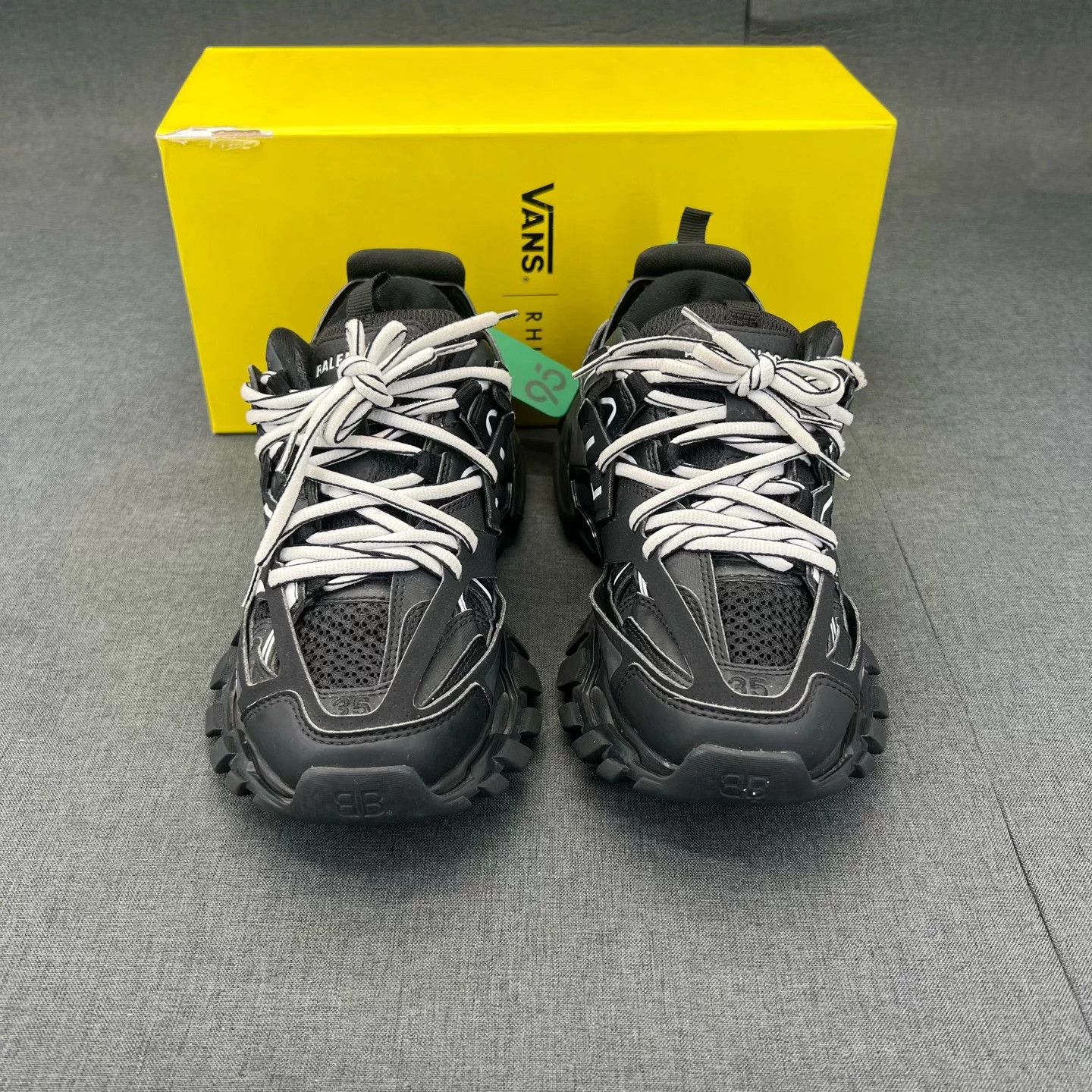 Balenciaga Track Black White Size 35 Original Box