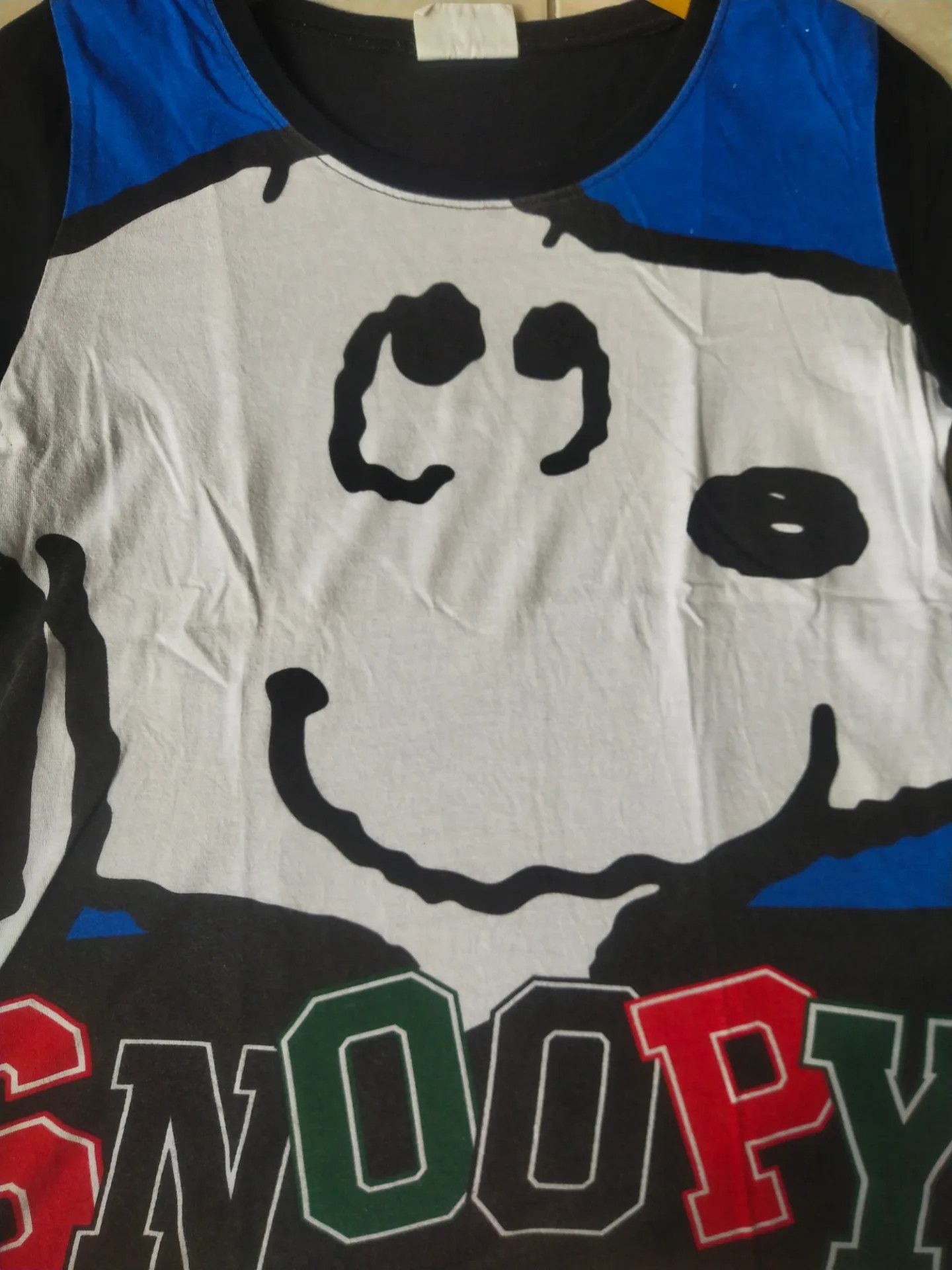 Peanuts Snoopy Peanuts Mega Print Woman Cartoon Tee Size M / US 6-8 / IT 42-44 - 2 Thumbnail