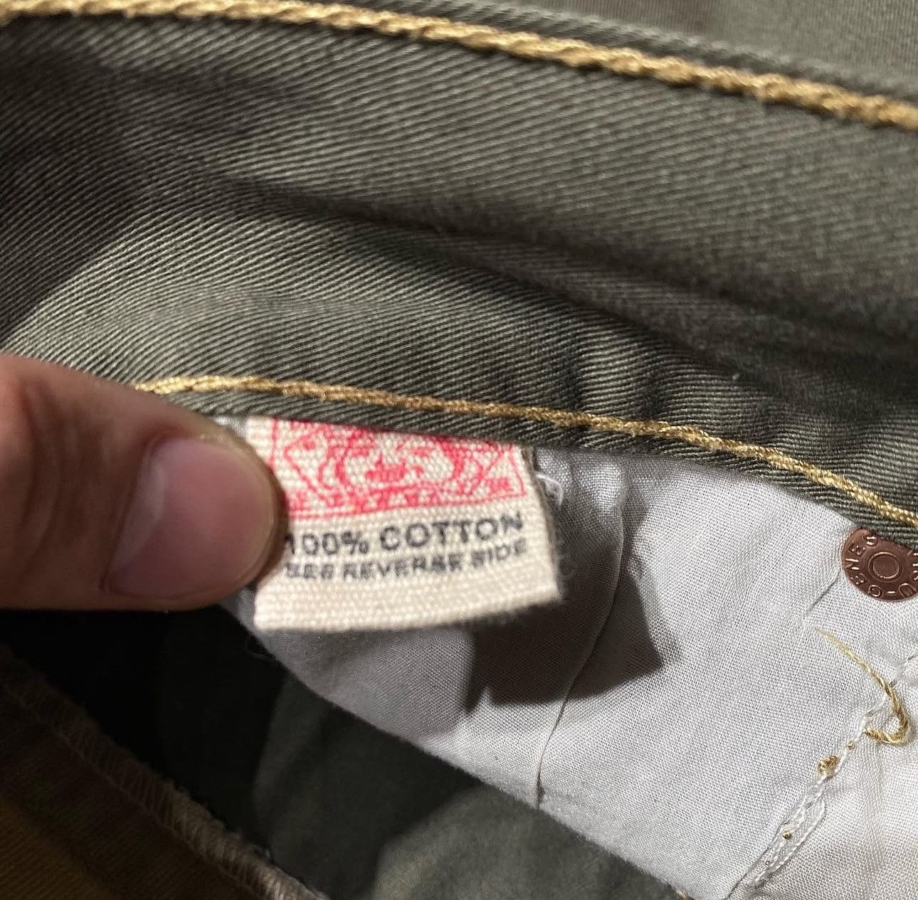 Evisu EVISU GENES PANTS Size US 31 - 6 Thumbnail
