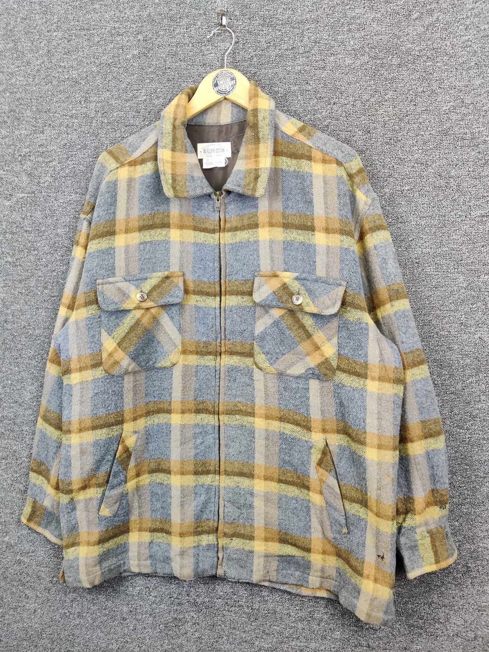Eton Vintage Ralph Eton Hunting Plaid Flannel Jacket Size US L / EU 52-54 / 3 - 2 Thumbnail