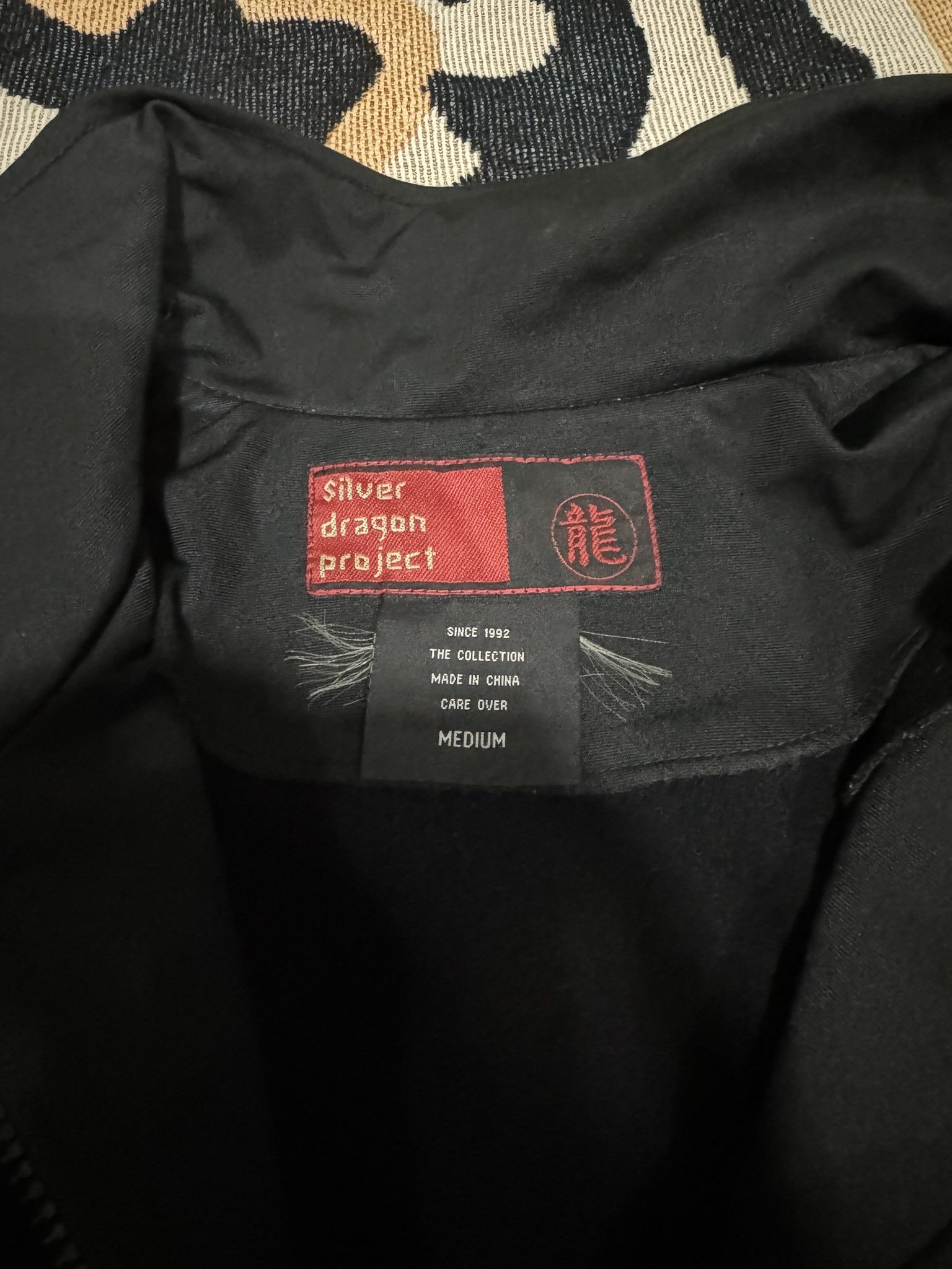 Menace × Stussy Vintage Silver Dragon Project Surf Skate Side Tape Jacket Size US M / EU 48-50 / 2 - 6 Thumbnail