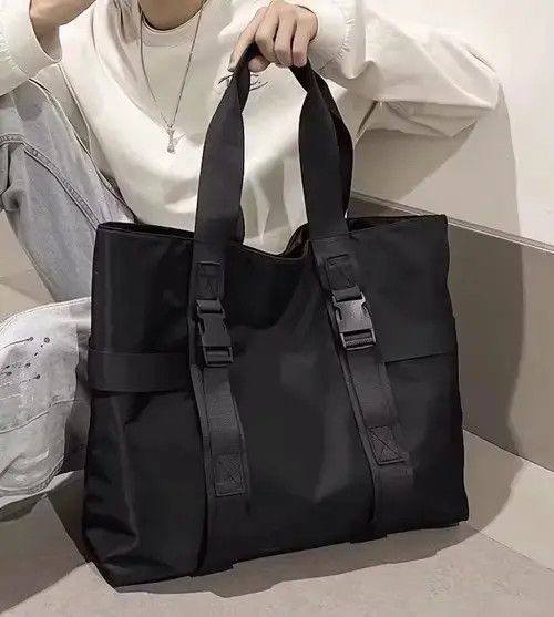 Japanese Brand Fashion punk waterproof buckle tote bag aesthetic Size ONE SIZE - 2 Thumbnail