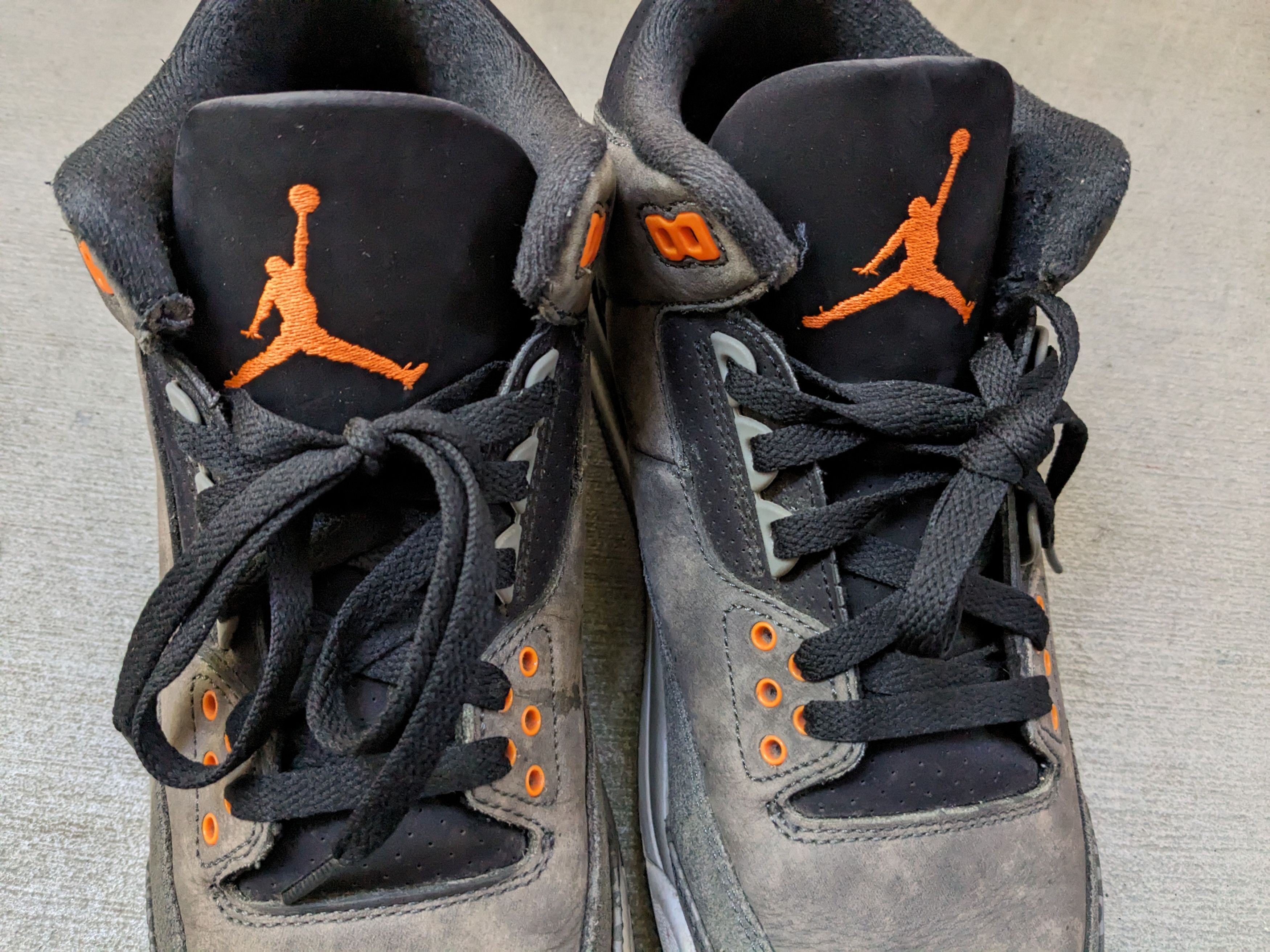 Jordan Brand Nike Air Jordan 3 Retro 2023 Mid Fear Pack 10 CT8532-080 Size US 10 / EU 43 - 3 Thumbnail