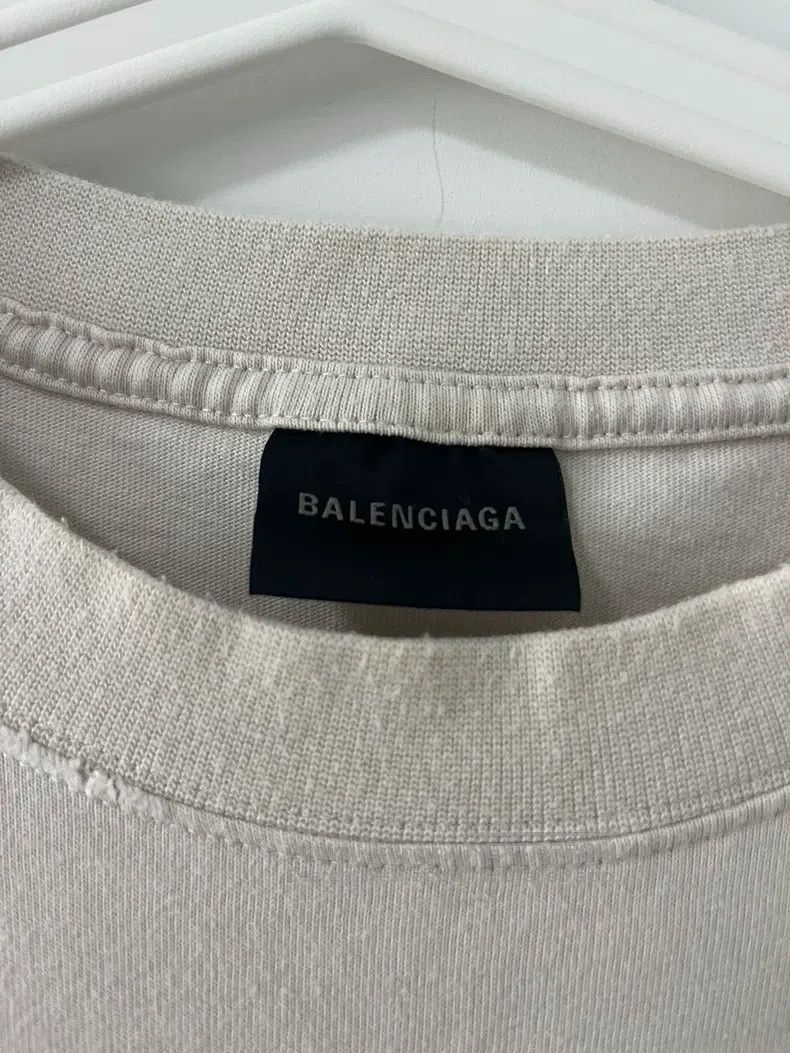 Balenciaga Balenciaga Short Sleeve T-Shirt Size US L / EU 52-54 / 3 - 2 Thumbnail