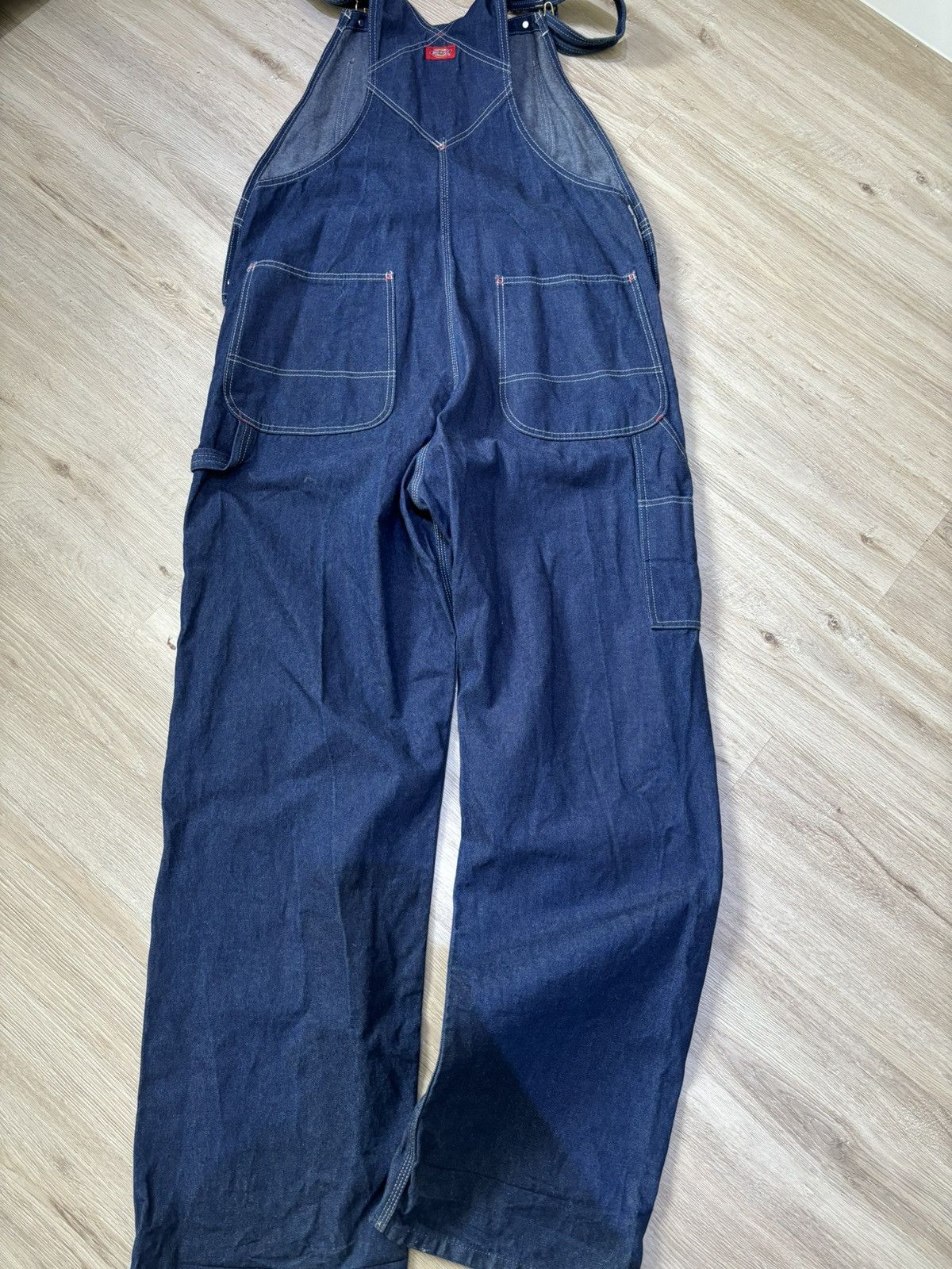 Dickies × Vintage Dickies Double Logo Overalls Vintage36x34Very Good Condition Size US 36 / EU 52 - 12 Thumbnail