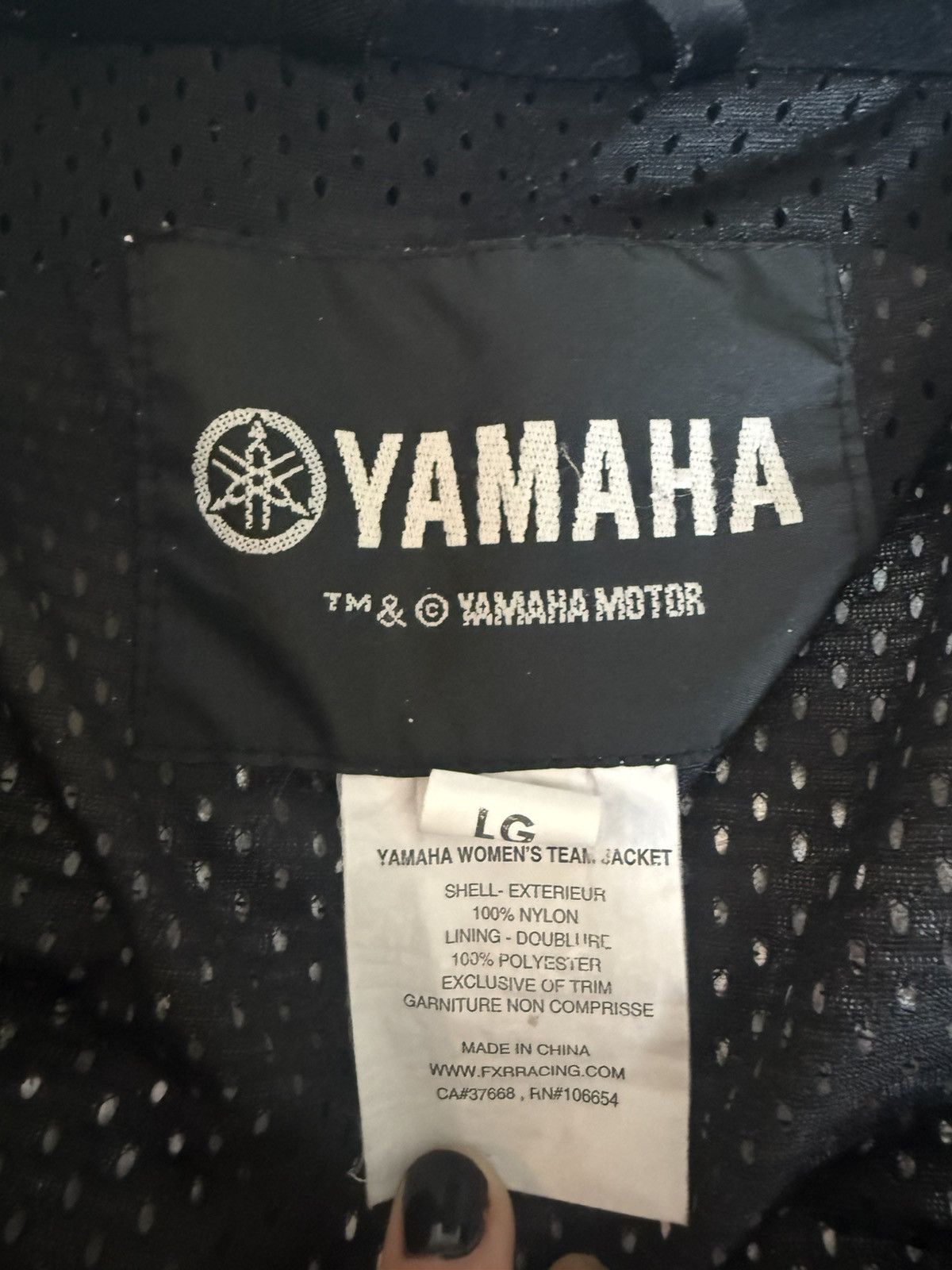 Yamaha Womens Pink Yamaha Race Jacket Size L / US 10 / IT 46 - 8 Thumbnail