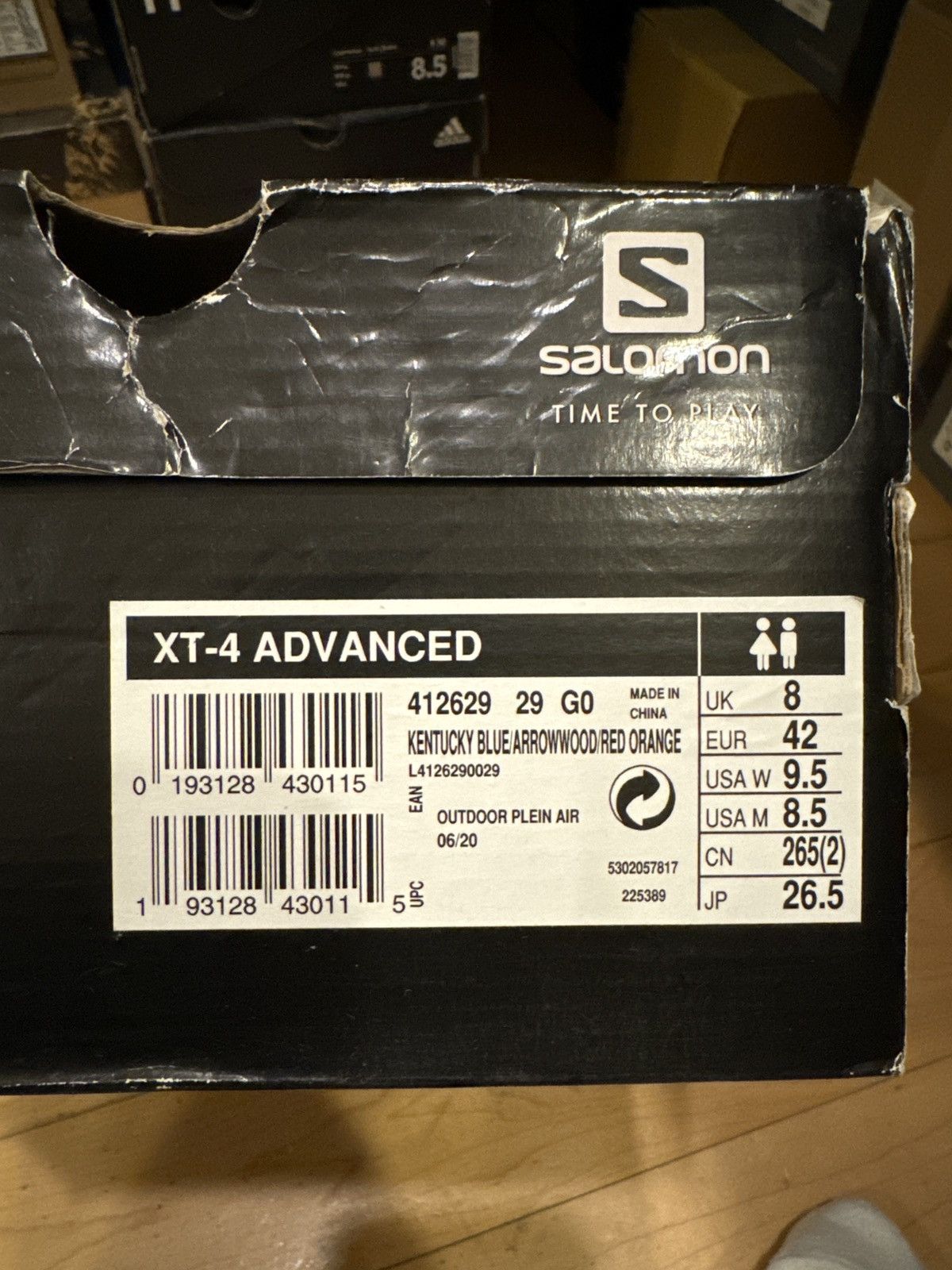 Salomon Salomon xt 4 advanced Size US 8.5 / EU 41-42 - 4 Thumbnail
