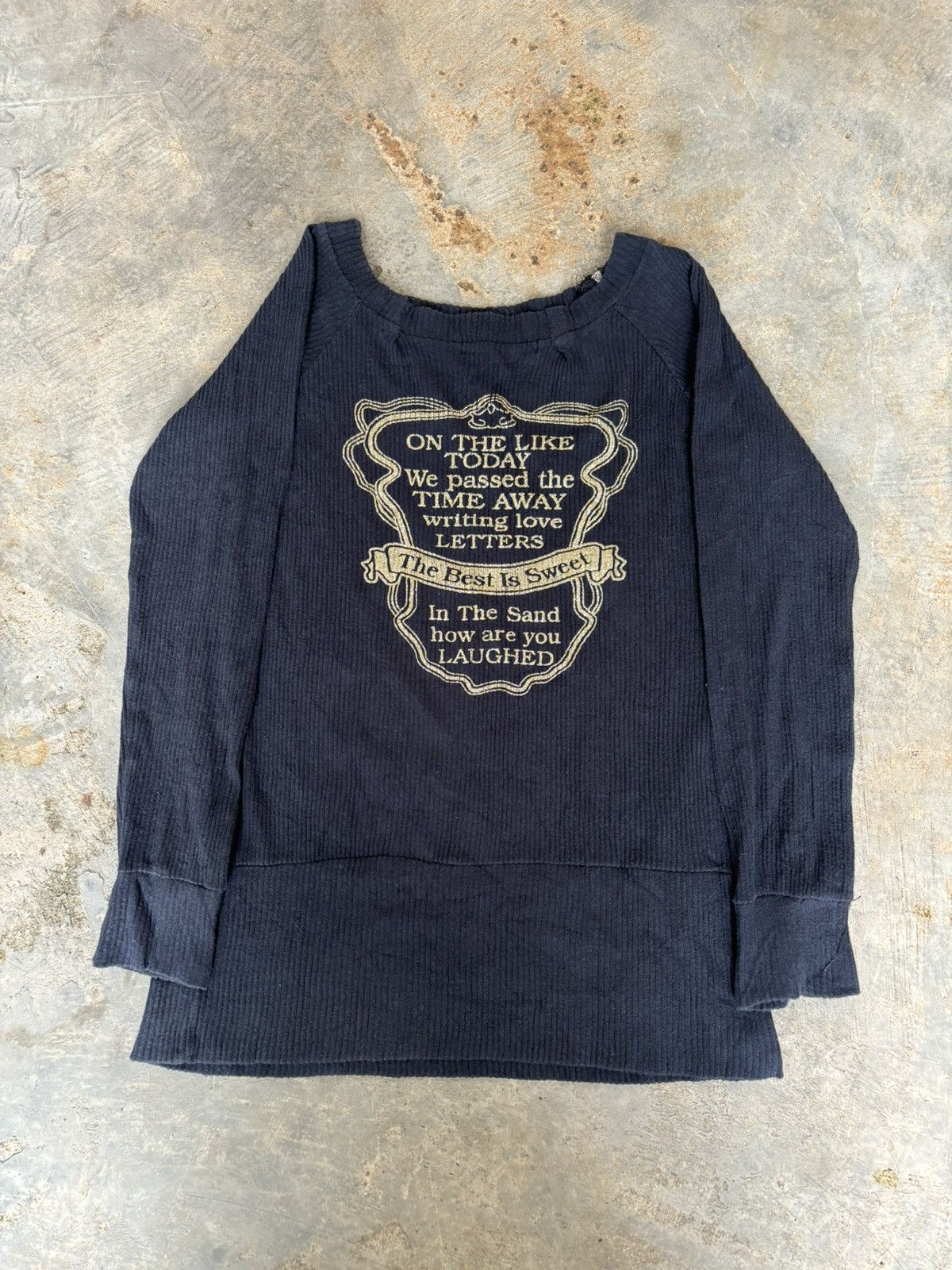 Hysteric Glamour Y2k Flower Circle Hysteric Glamour Style Sweatshirt Size L / US 10 / IT 46 - 2 Thumbnail