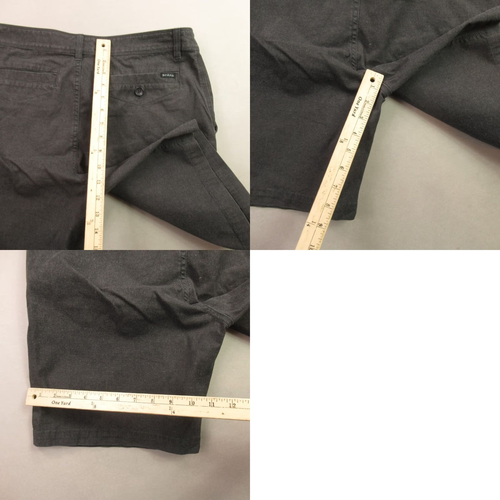 Prana Prana Shorts Mens 34 Pocket Button Lightweight Outdoors Chino Gray Size US 34 / EU 50 - 8 Thumbnail