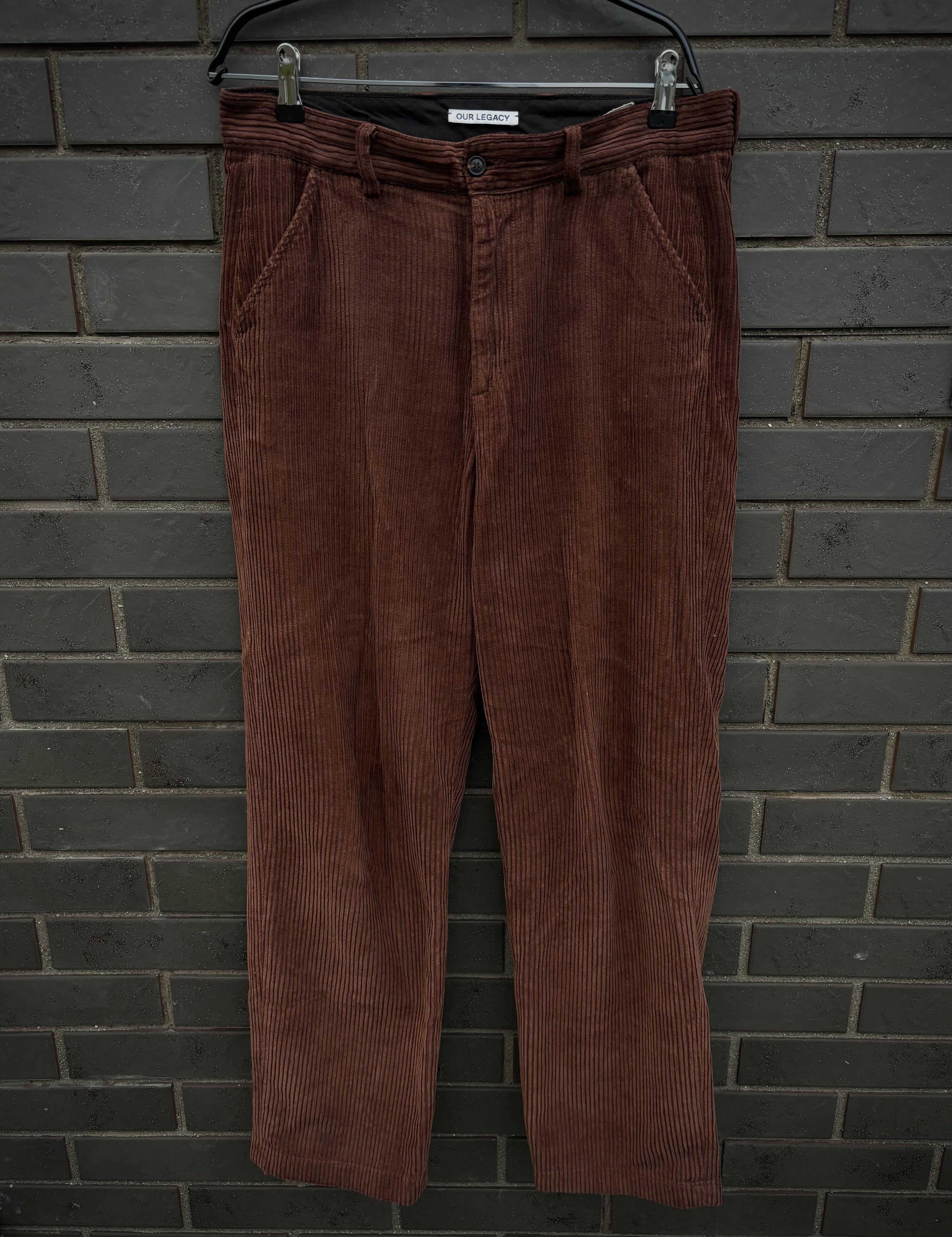 Our Legacy Our Legacy Borrowed Chino Tobacco Delave Linen