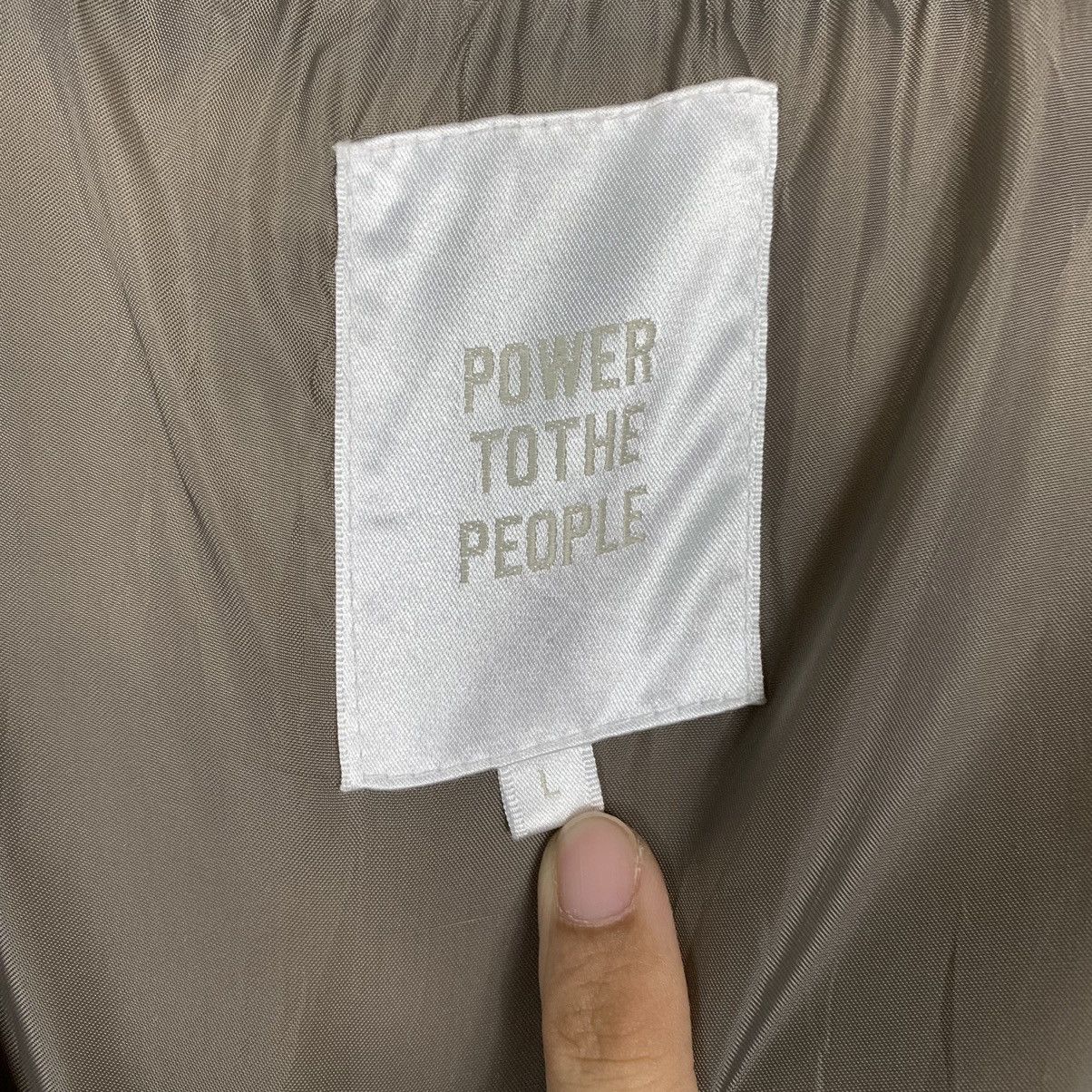 Japanese Brand Japanese Brand Power To The People Color Block Sherpa Jacket Size US L / EU 52-54 / 3 - 16 Thumbnail