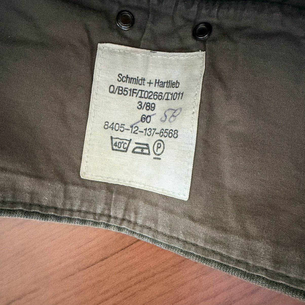 Other Vintage 1989 German Military Field Cap Schmidt & Hartlieb Size ONE SIZE - 10 Thumbnail
