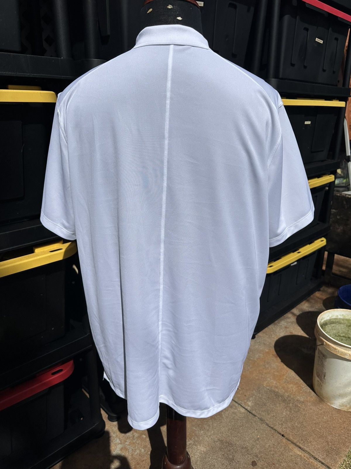Nike Nike Iolani Classic Honolulu White Polo Shirt Men's XL Size US XL / EU 56 / 4 - 2 Thumbnail