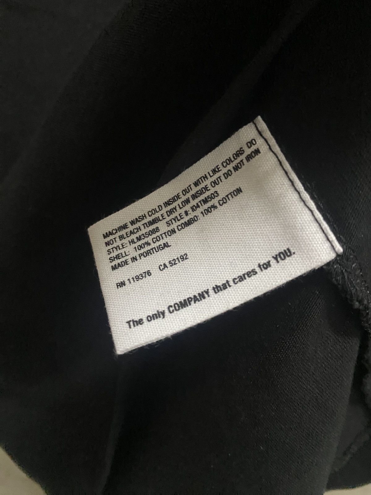 Helmut Lang Helmut Lang “Taxi” Tee Size L Size US L / EU 52-54 / 3 - 4 Thumbnail