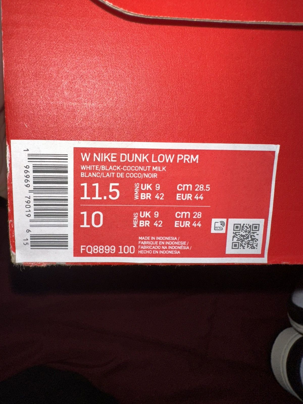 Nike Nike dunk low vintage panda Size US 10 / EU 43 - 7 Thumbnail